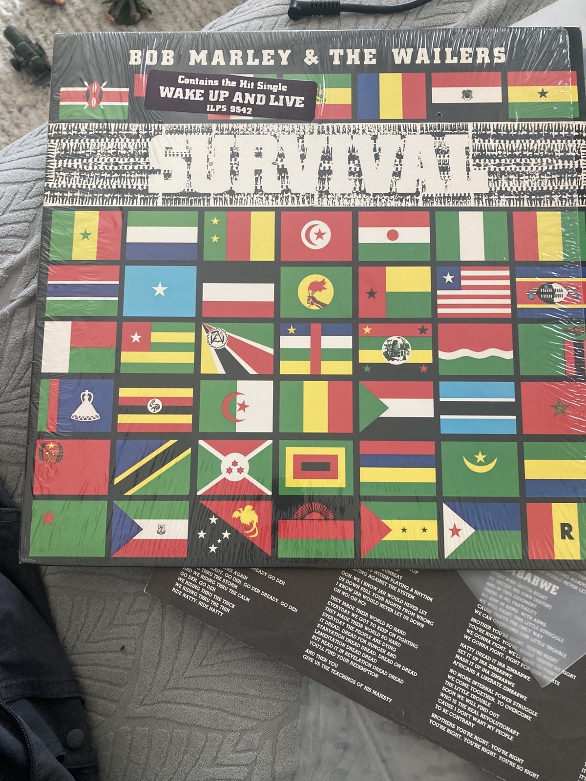 Bob Marley & The Wailers Survival 1979 first press Near Mint in shrink