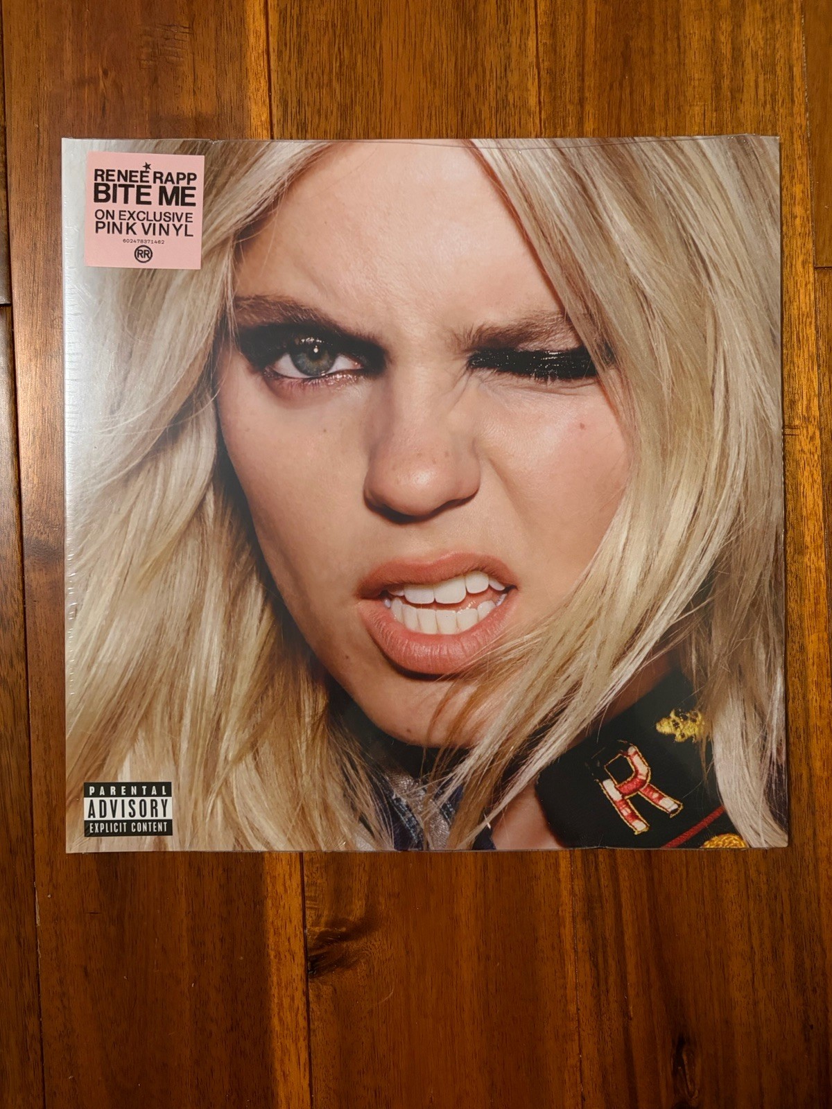 Renee Rapp SIGNED LP Bite Me Exclusive BABY PINK Alternate Cover Vinyl