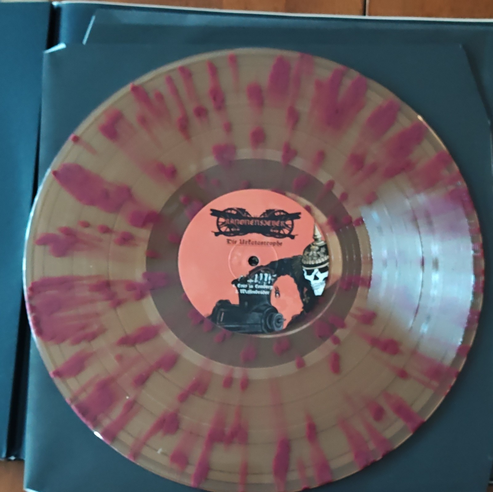 Kanonenfieber Die Urkatastrophe 12″ Colored Vinyl Record Clear/Pink