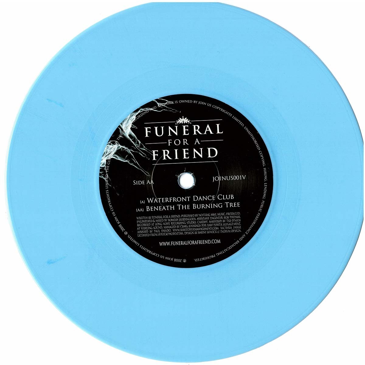 FUNERAL FOR A FRIEND Waterfront Dance Club UK 2008 Join Us 🟢MINT-/MINT-🟢