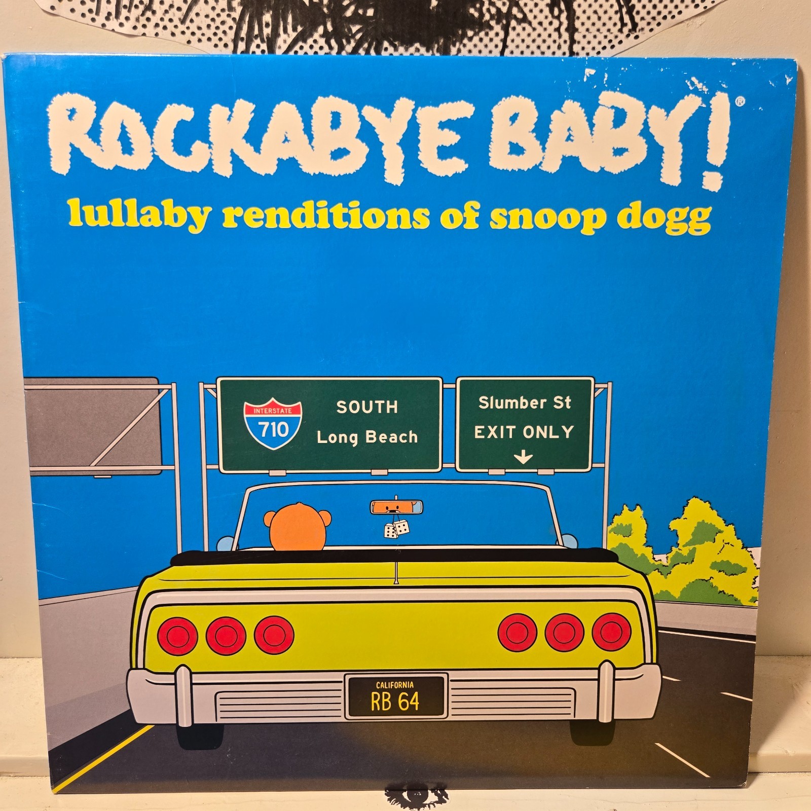 Snoop Dogg Rockabye Baby Lullaby Renditions 2019 LP Children Hip Hop Yellow wax