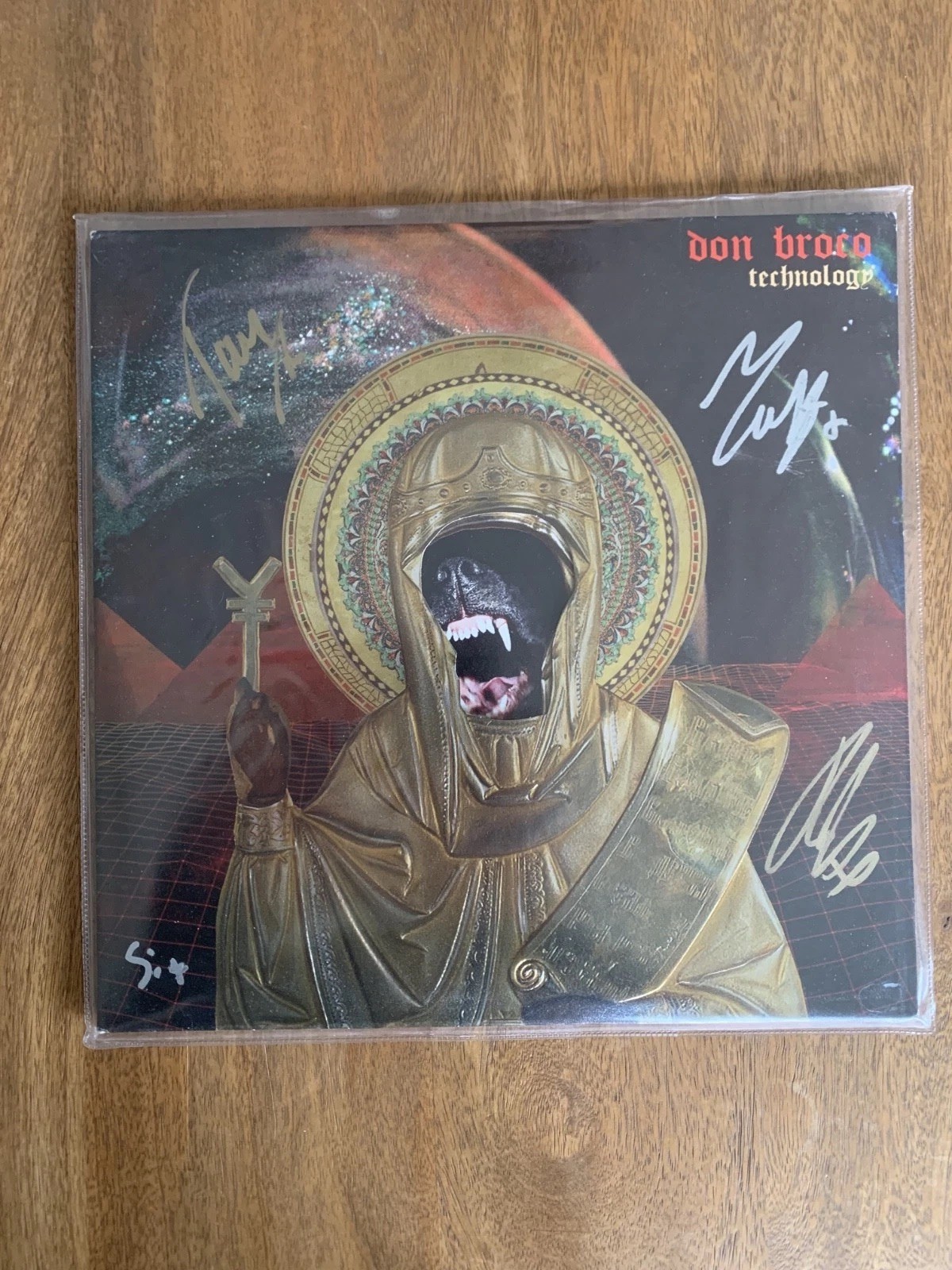 Don Broco – Technology ***SIGNED – RED/GOLD Split** 2018 – 2xLP Vinyl – EX/NM