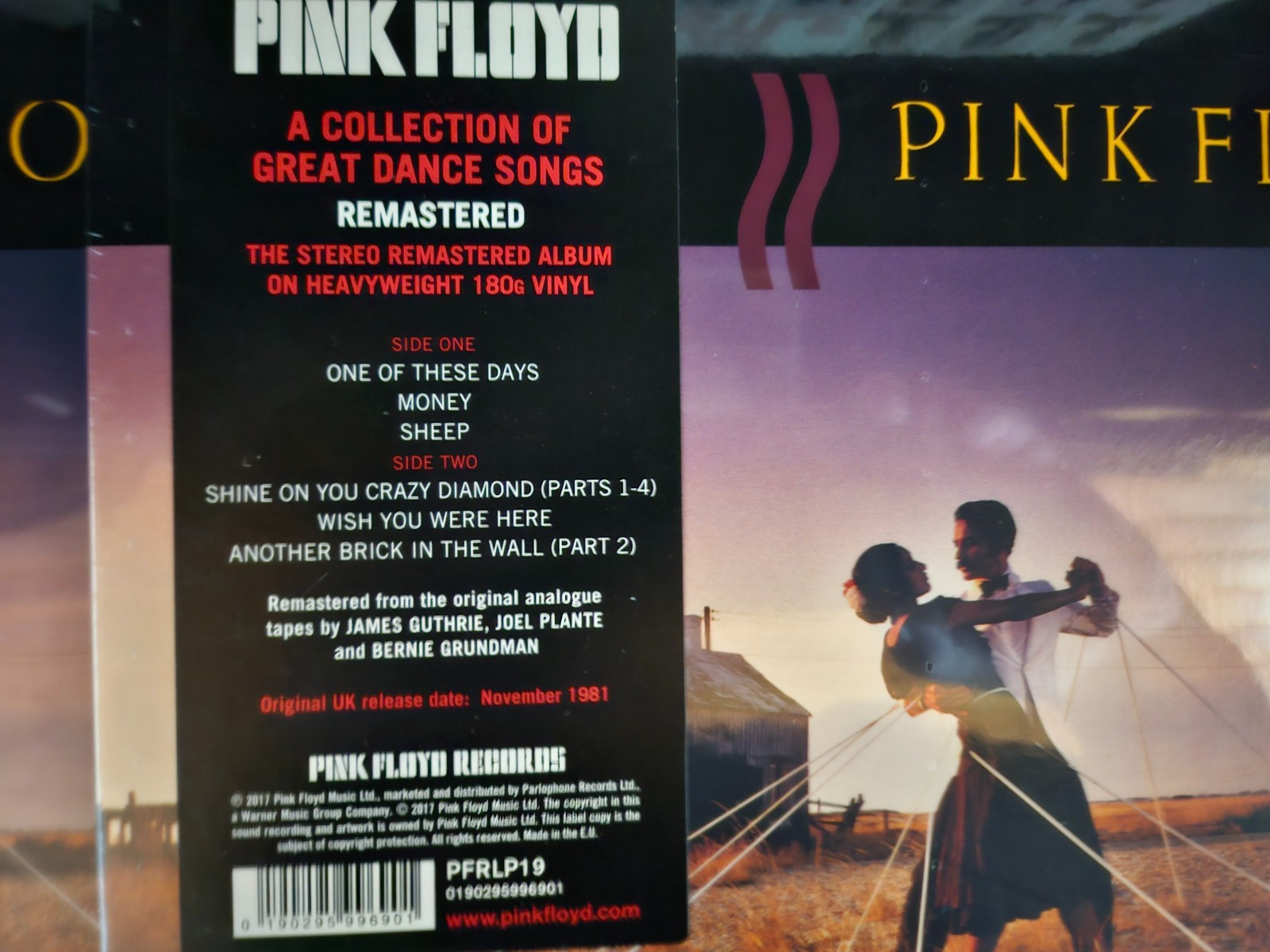 Pink Floyd A Collection of Great Dance Songs, New Vinyl reissued w/fast shipping