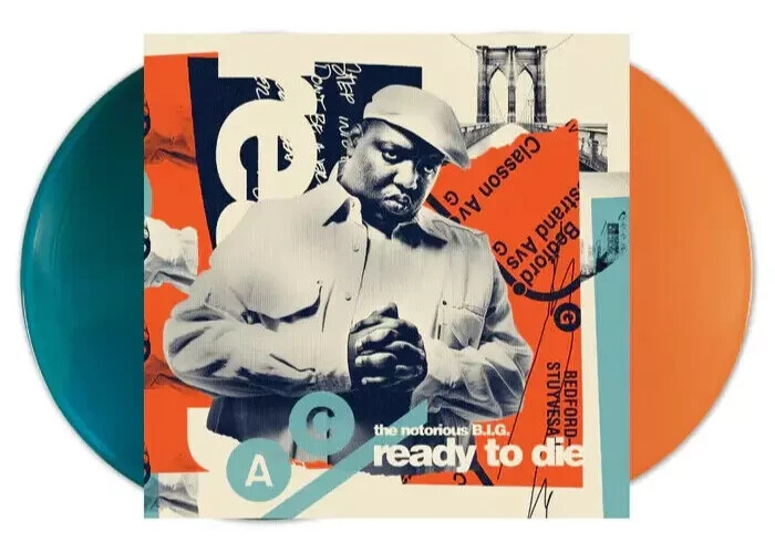 The Notorious B.I.G. – Ready To Die – Blue & Orange 2 LP Vinyl Records 12″ – NEW