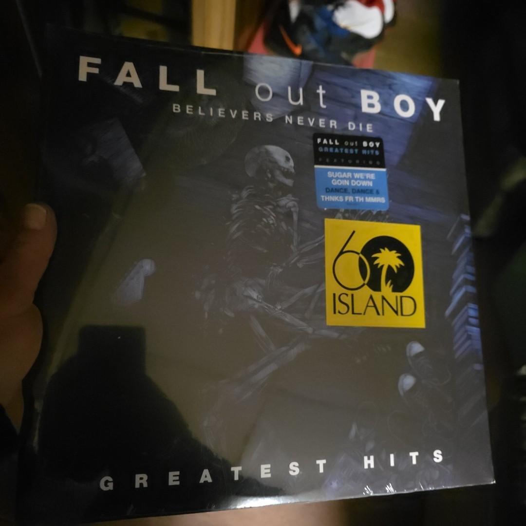 FALL OUT BOY Believers Never Die SEALED 2LP Greatest Hits Vol 1