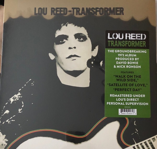Lou Reed ‎- Transformer LP – NEW BLACK Vinyl Album – Velvet Underground Record