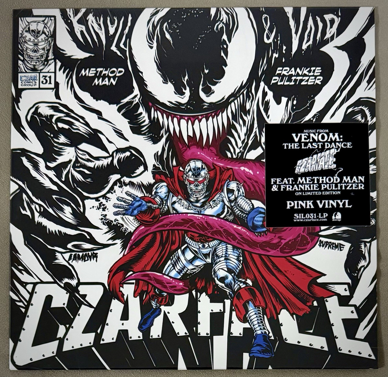 CZARFACE Music From Venom: The Last Dance Pink Vinyl LP Limited SEALED