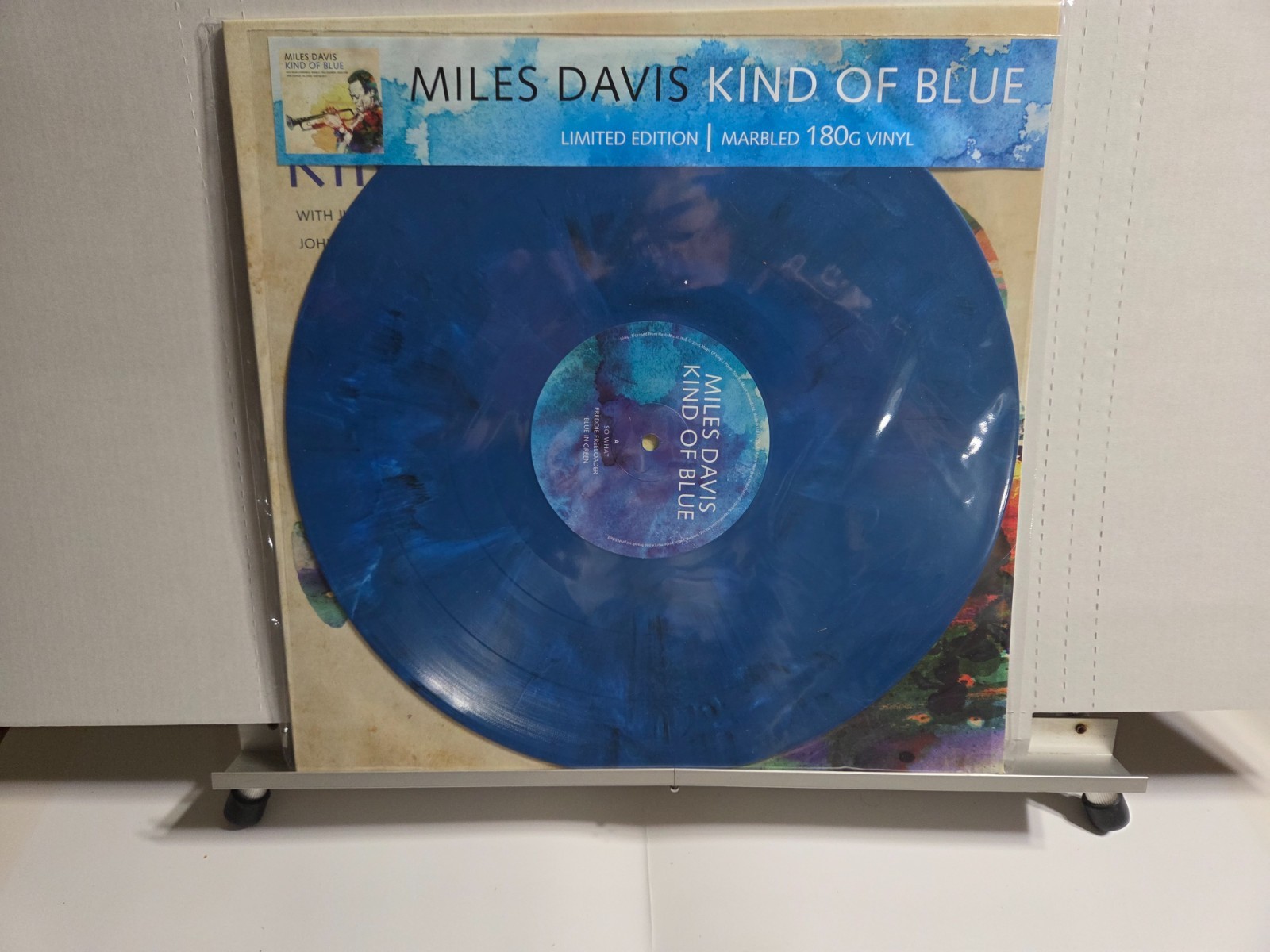 JAZZ/ 50TH. ANNIV. LIMITED ED.OF 1959 PRESSING MILES DAVIS SEALED “KIND OF BLUE”