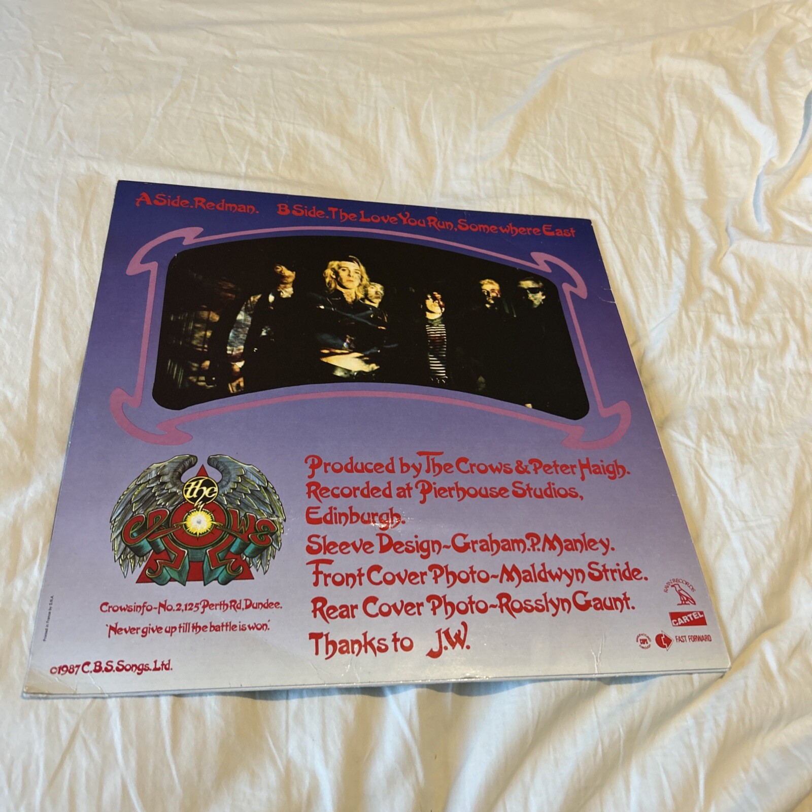 Crows – Redman – Used Vinyl Record 12 – A5783z