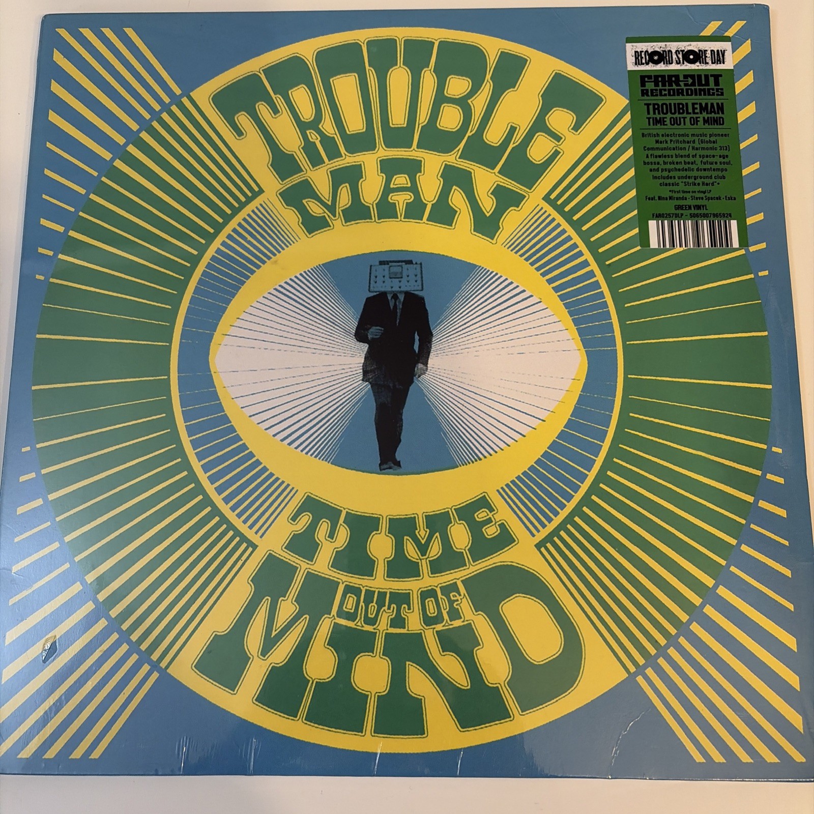 Troubleman Time Out Of Mind Green Brand New Sealed Vinyl LP