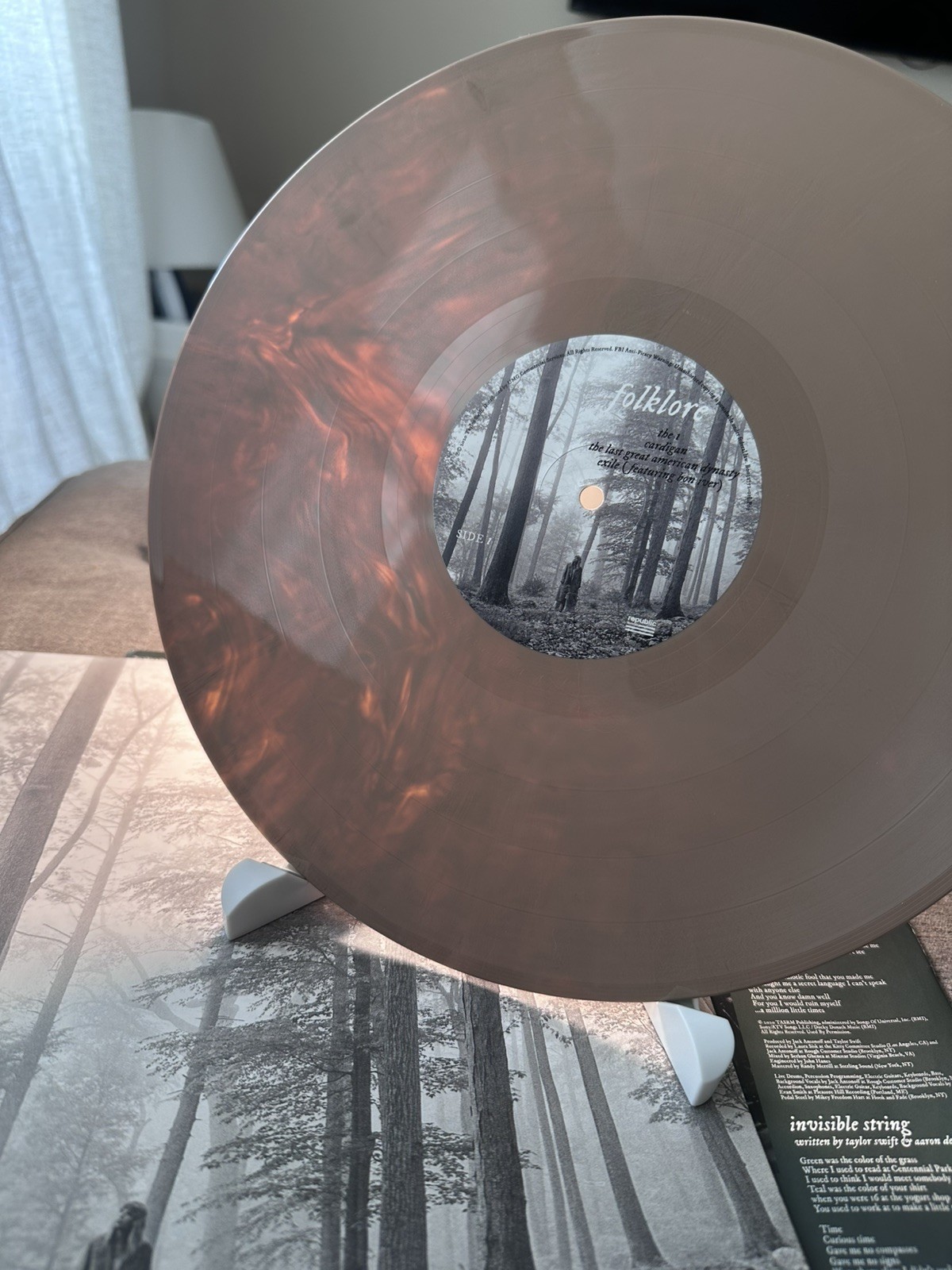 NM Taylor Swift Folklore MARBLED No1 In The Trees – Vinyl LP US 2020 B0032752-01