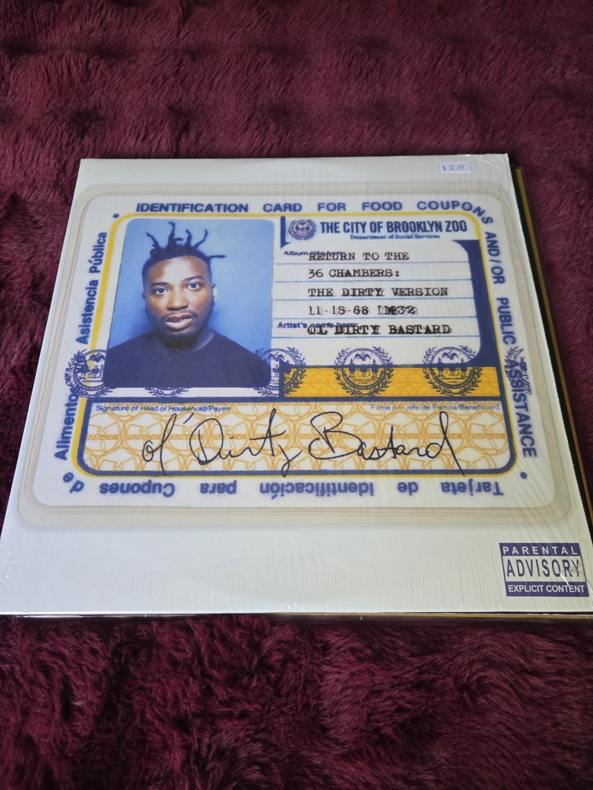Classic Hip Hop 3-LP Lot – DMX / Ol’ Dirty Bastard / Busta Rhymes Vinyl A28