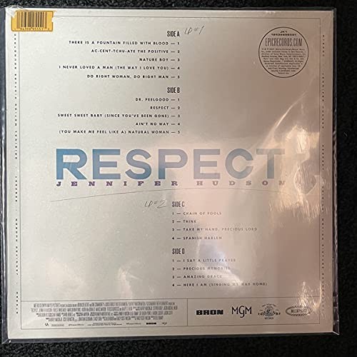 Jennifer Hudson Respect Soundtrack Alternate Cover w/ Photobook Exclusive Vinyl