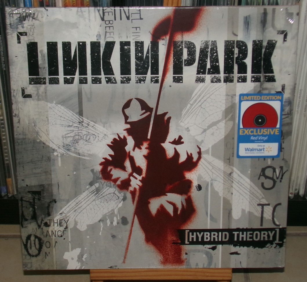 LINKIN PARK HYBRID THEORY RED LP ONE STEP CLOSER CRAWLING IN THE END PAPERCUT