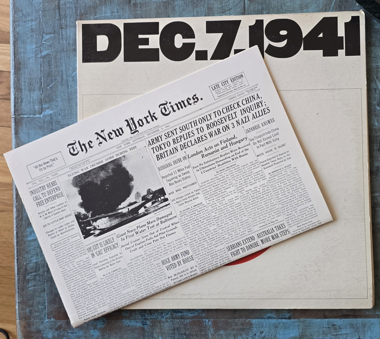 December 7, 1941 Gatefold LP