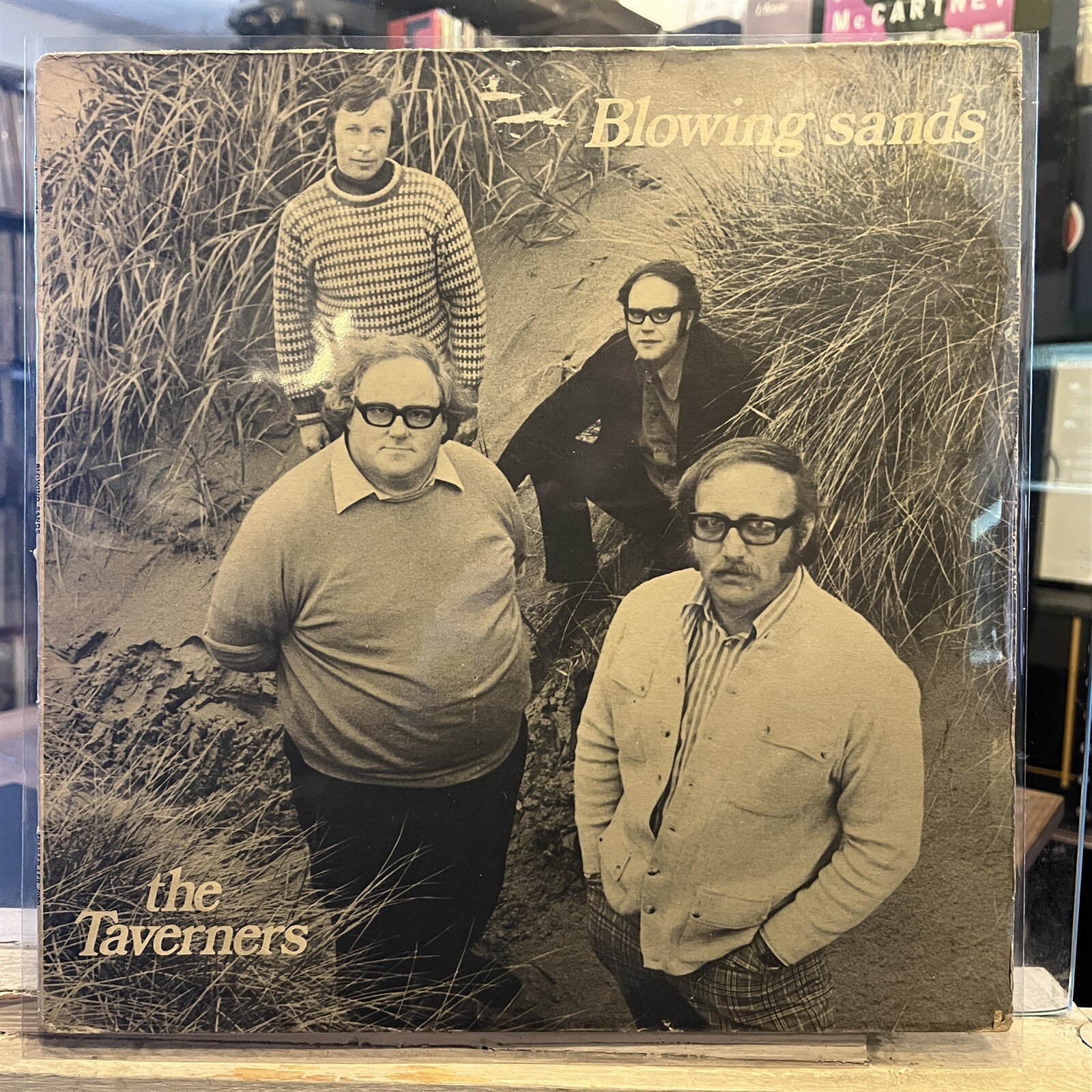 [FOLK/POP]~EXC LP~The TAVERNERS~BLowing Sands~[Original 1973~TRAILER~Issue]