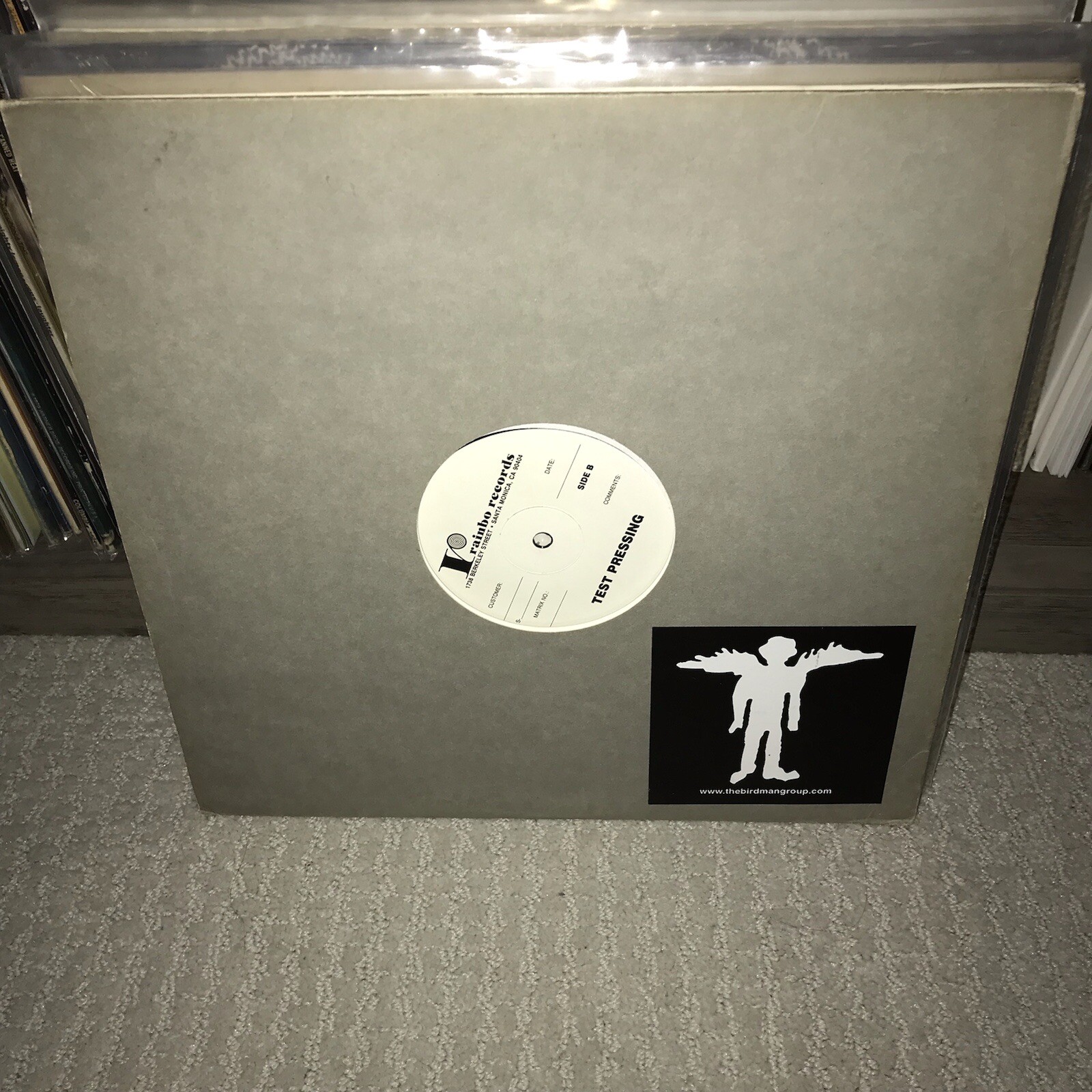 TEST PRESSING The Gris Gris Vinyl SIGNED by Greg Ashley The Dirtbombs Black Lips