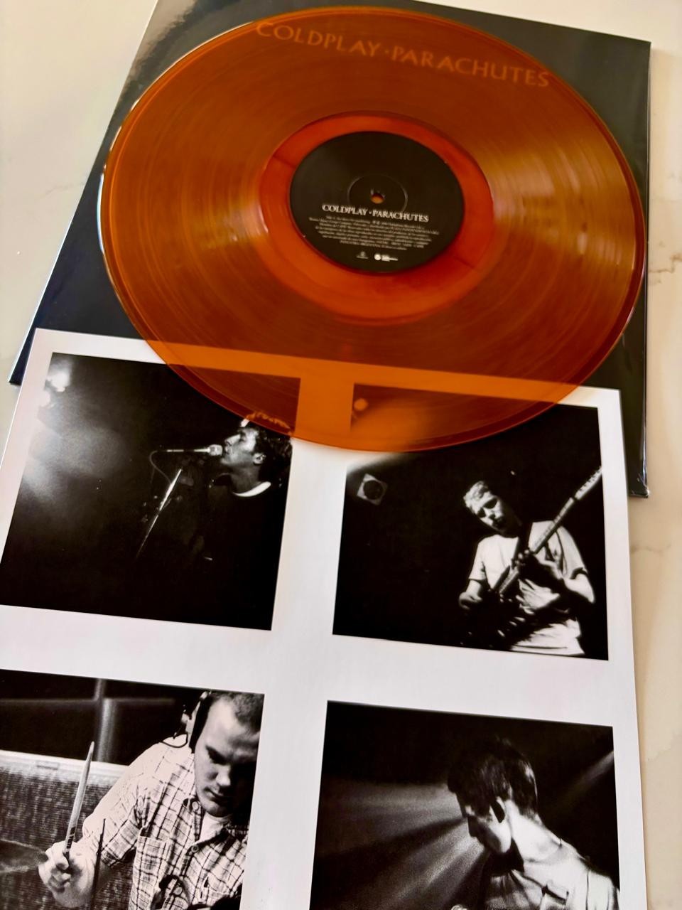 COLDPLAY – PARACHUTES (New 180-Gram Colored LP Sealed Vinyl)