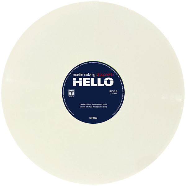 Martin Solveig feat. Dragonette – Hello (White Vinyl 12″ 2025, Official Reissue)