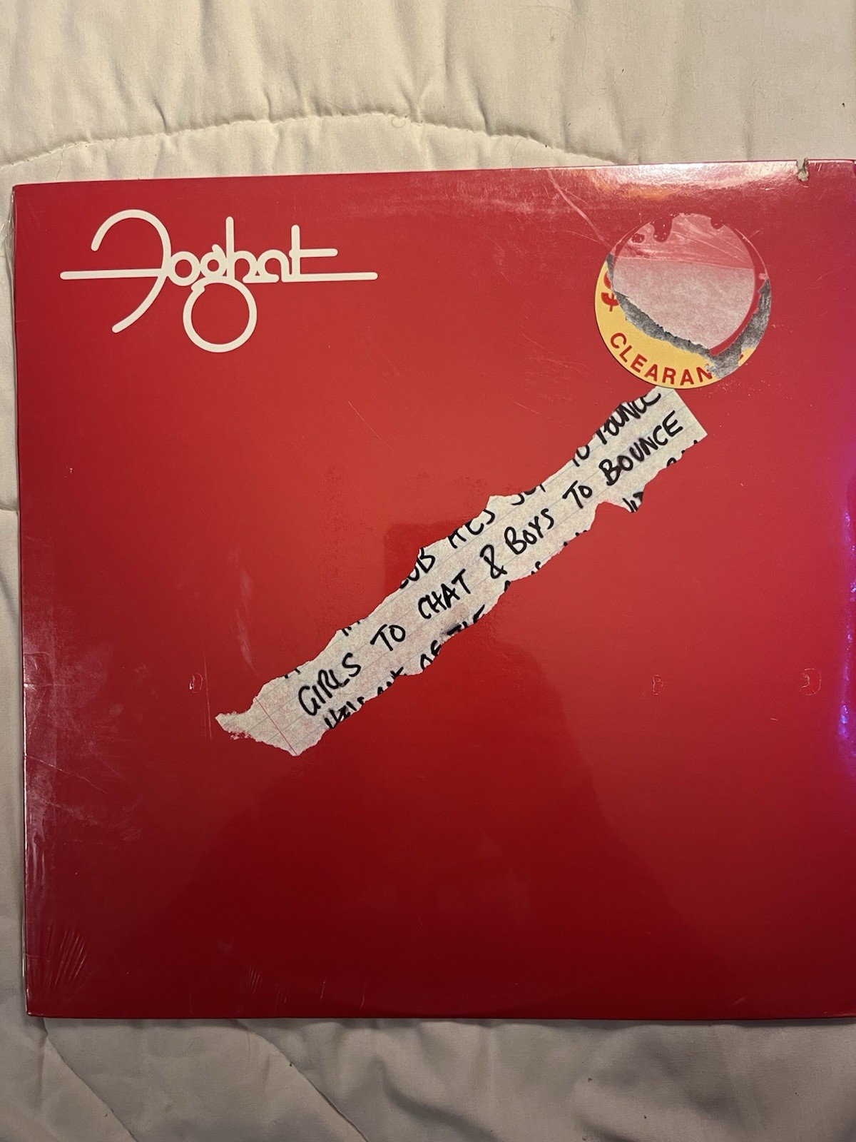 Foghat Album New Unopened