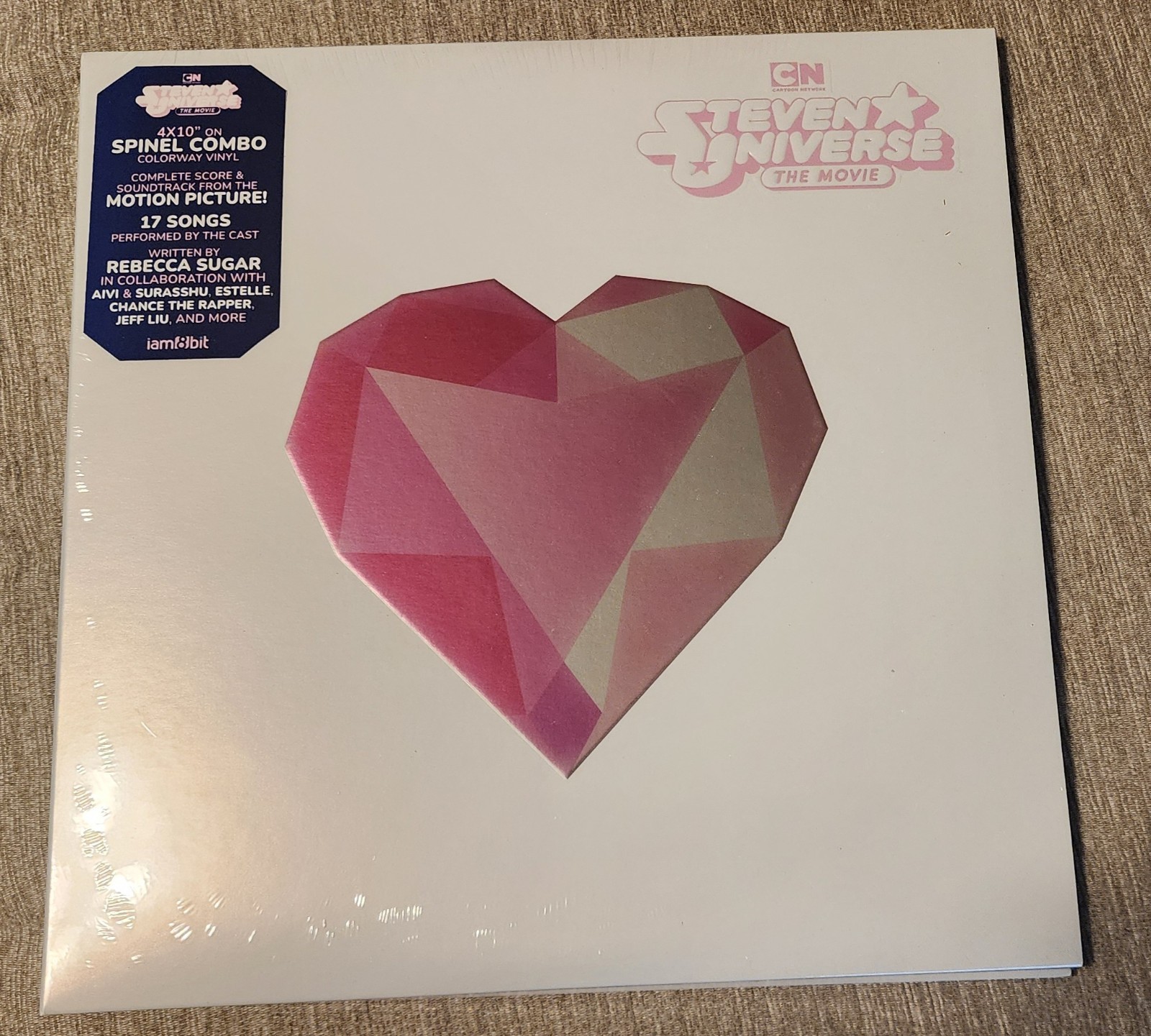 STEVEN UNIVERSE THE MOVIE – Soundtrack, Limited 4LP COLORED VINYL Gatefold New!