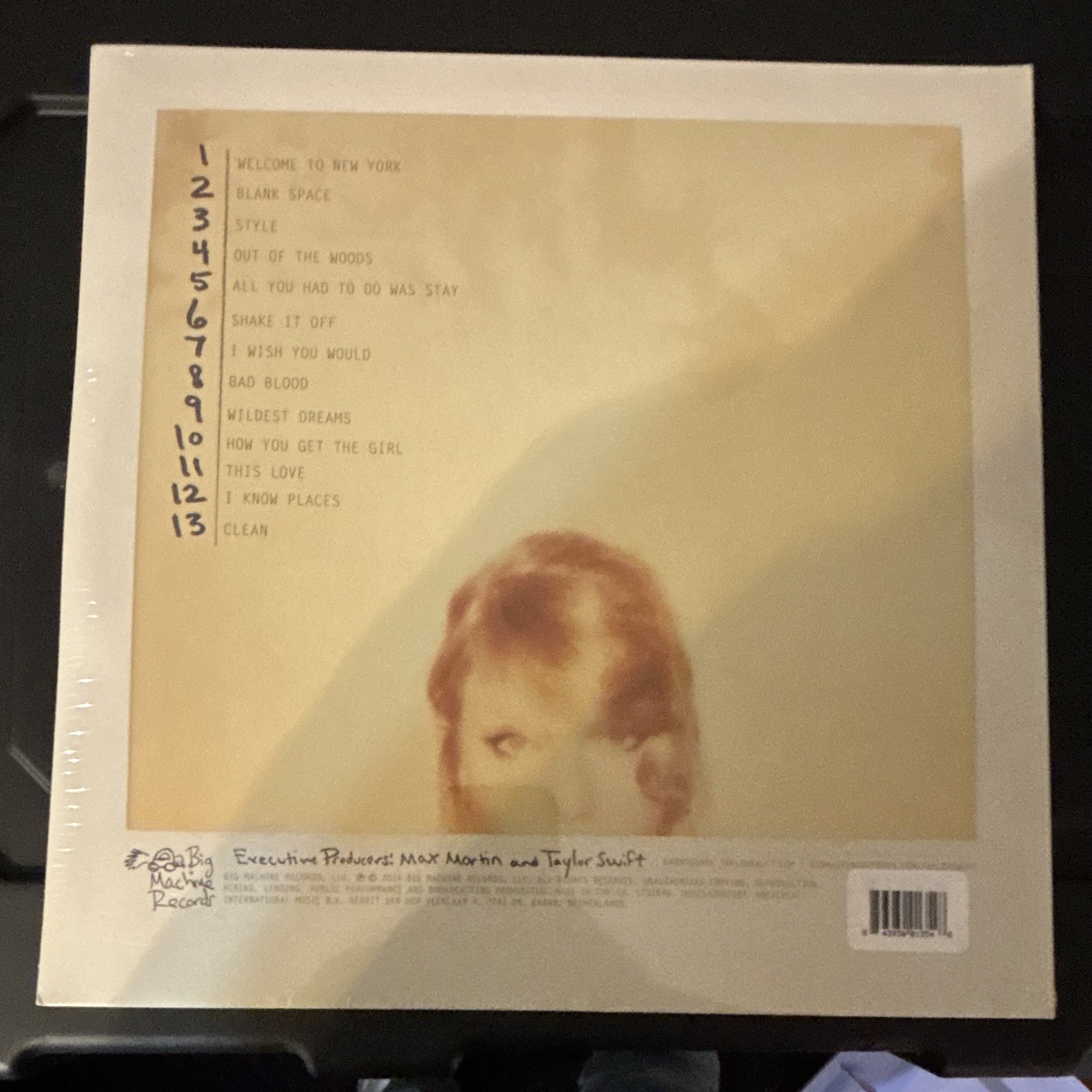 Taylor Swift – 1989 12″ Vinyl Record LP Big Machine Records Pop