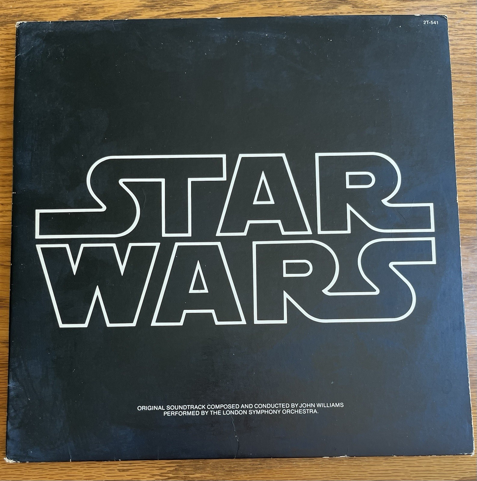 Star Wars 1977 Original Soundtrack 2 LP Vinyl John Williams 20th Century 2T-541