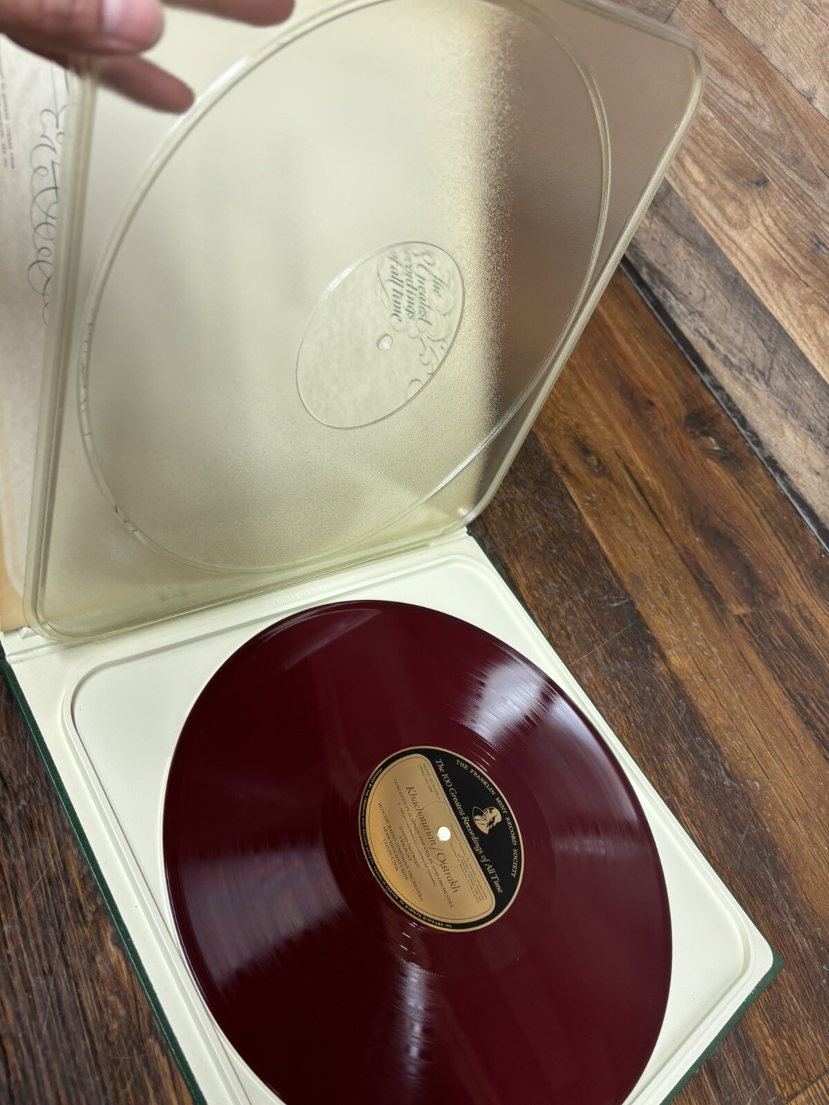The 100 Greatest Recordings Of All Time Classic violin concert vinyl in MINT con