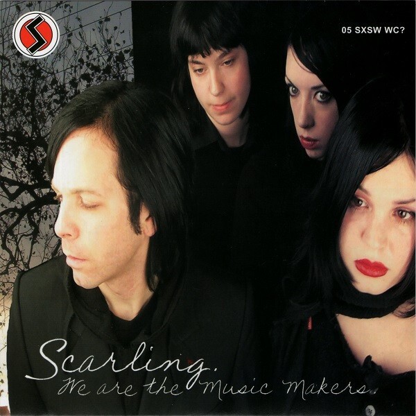 SCARLING – THE WILLOWZ Split 7″ Ep Art Rock ALTERNATIVE ROCK Jack Off Jill NEW