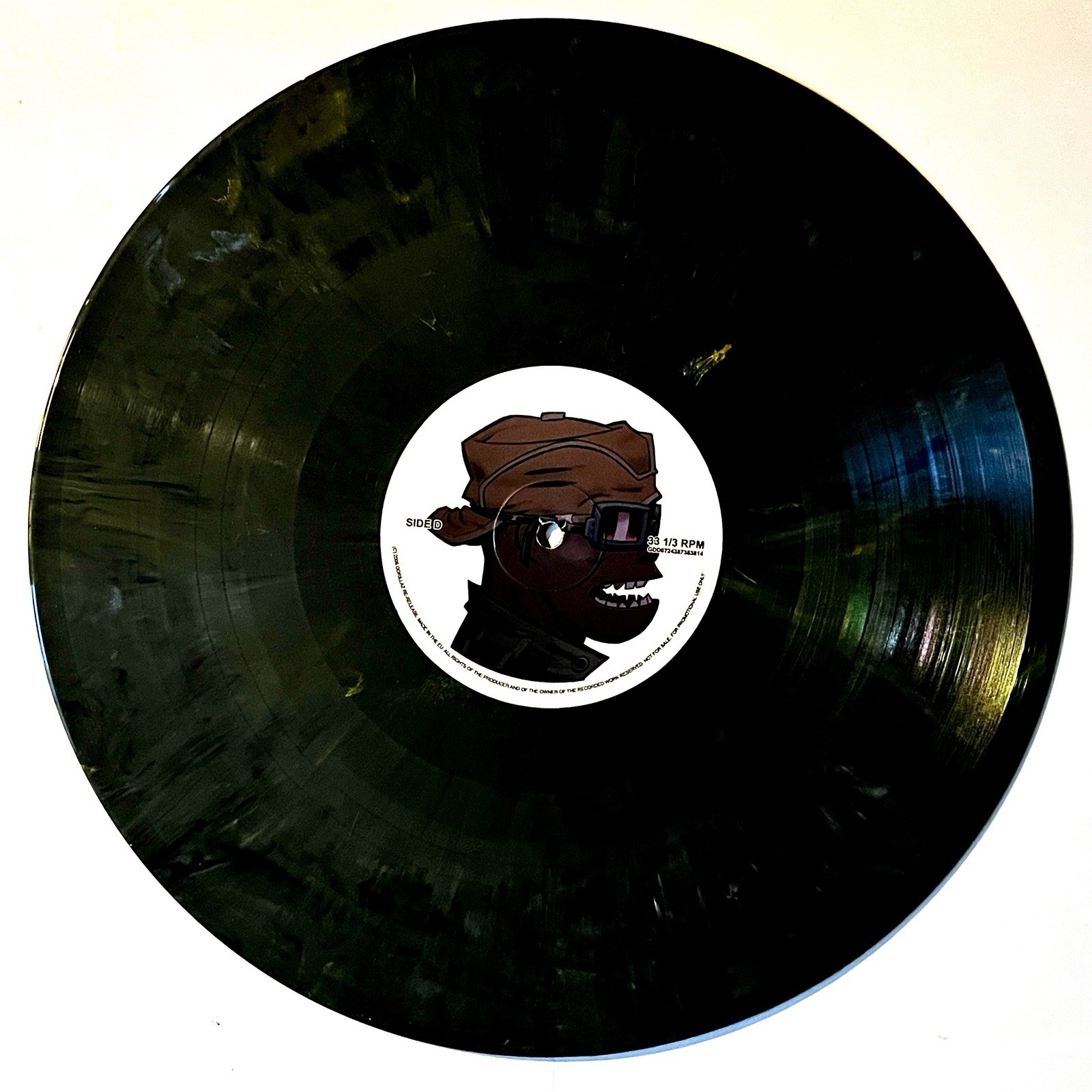 Gorillaz : Demon Days-2017 Promo Green & Black Marble 12″ Vinyl Lps-2
