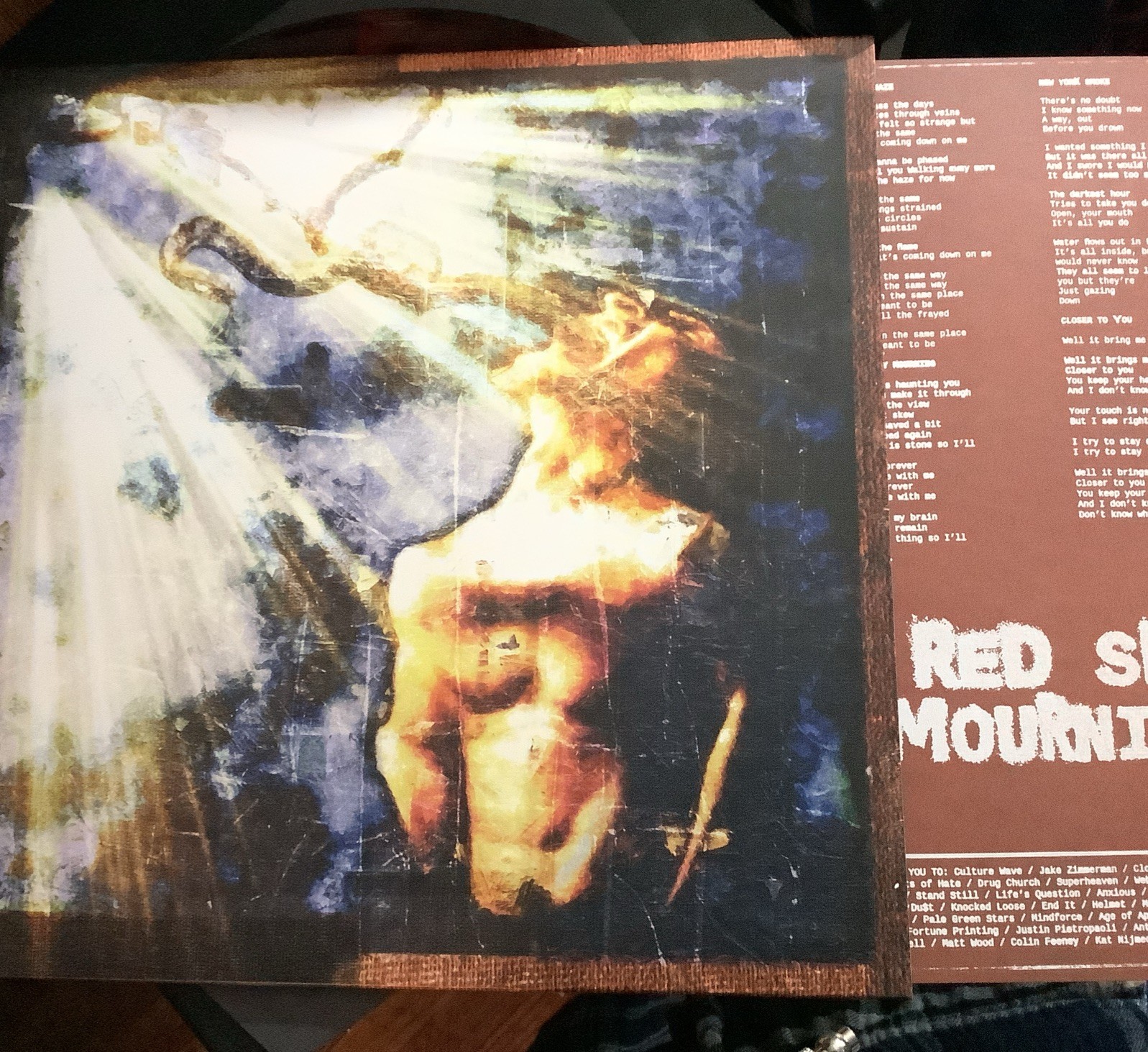 Soul Blind – Red Sky Mourning LP Orange-Black Marble Ltd.500 Brand New.