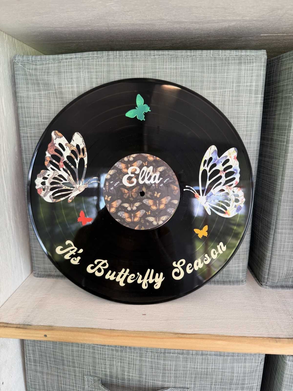 It’s Butterfly Season Vinyl Album, Decorative Only. Ella Langley