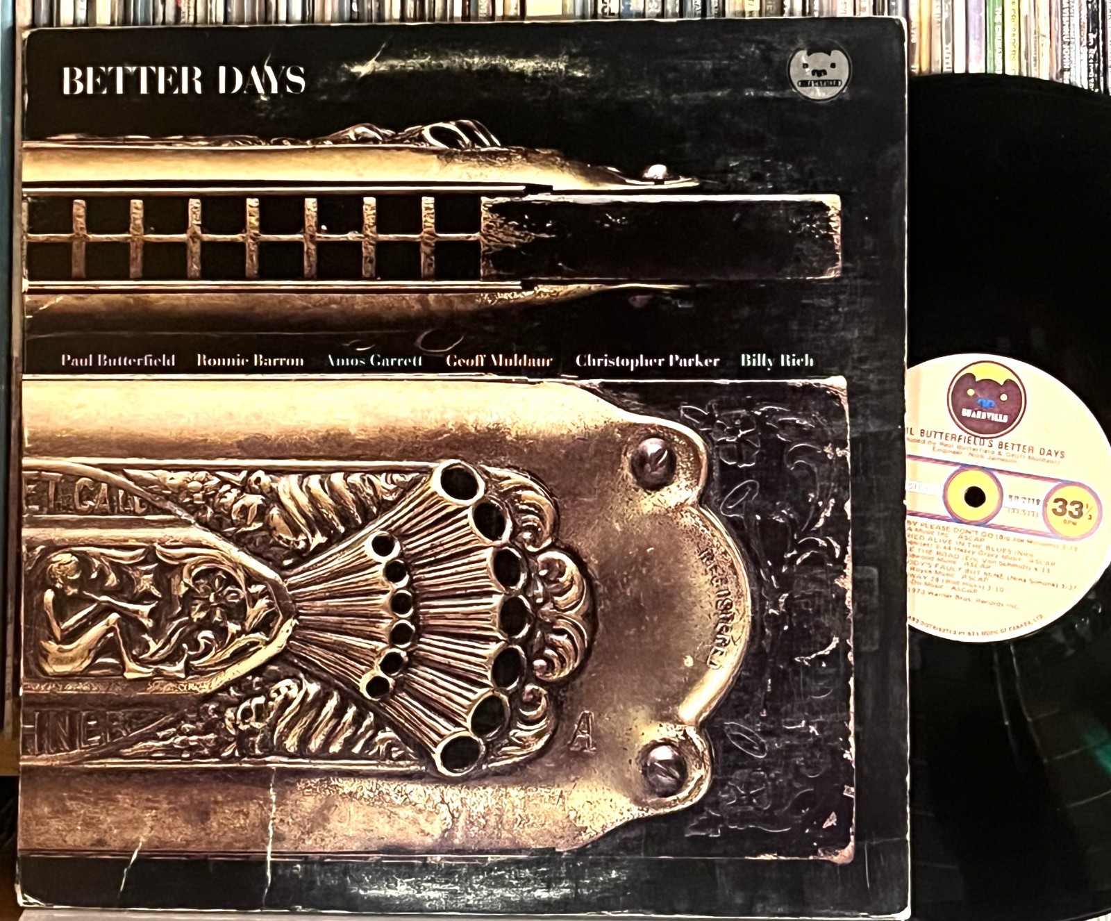 Paul Butterfield – Better Days – 1973 Bearsville Unipak