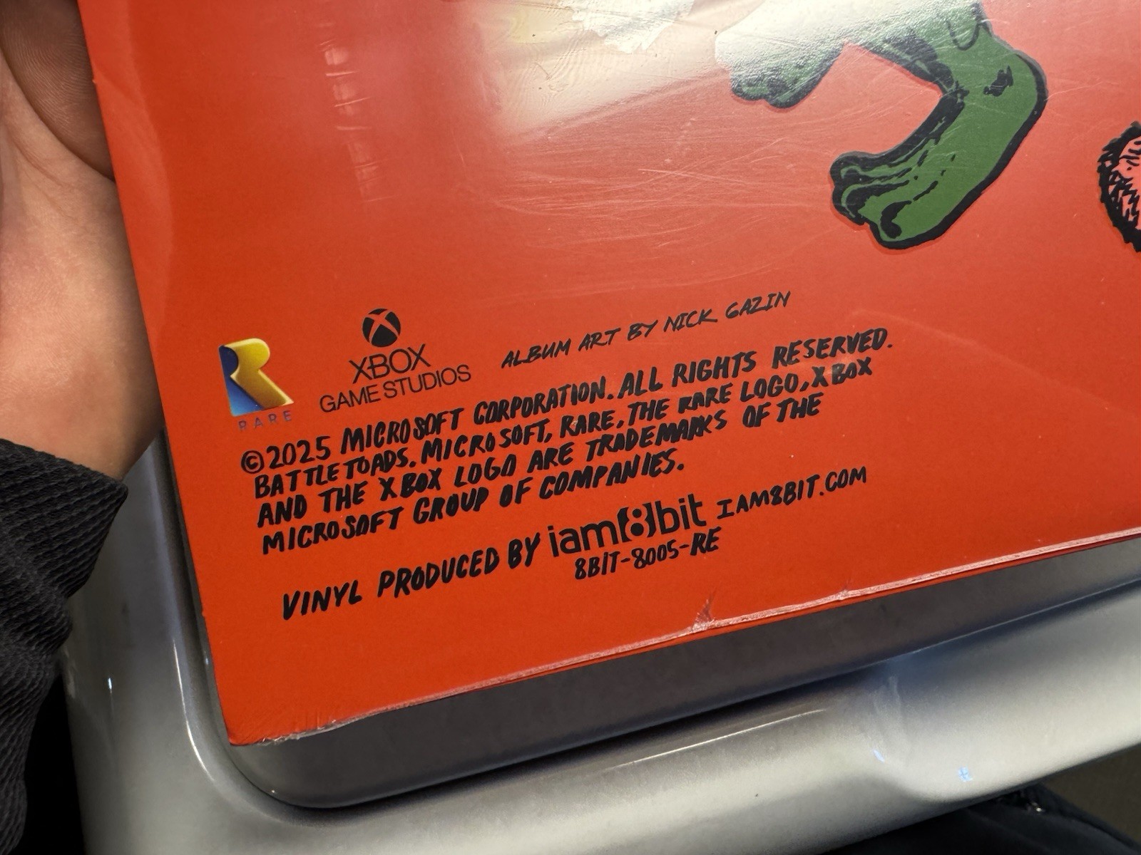 Battletoads Soundtrack Iam8bit video game music vinyl record LP reissue SEALED
