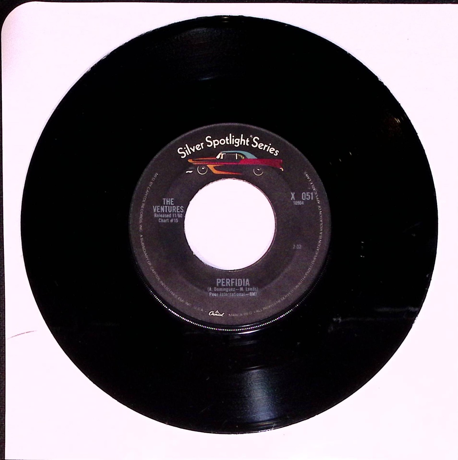 The Ventures 45 “Telstar / Perfida” NM EX M8