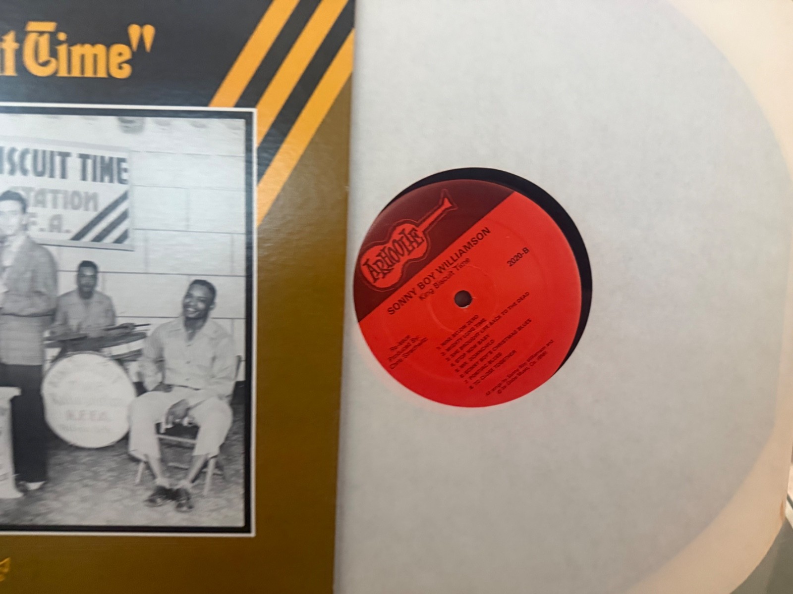 SONNY BOY WILLIAMSON ~ KING BISCUIT TIME~NM TO UNPLAYED VINYL LP BLUES NICE!