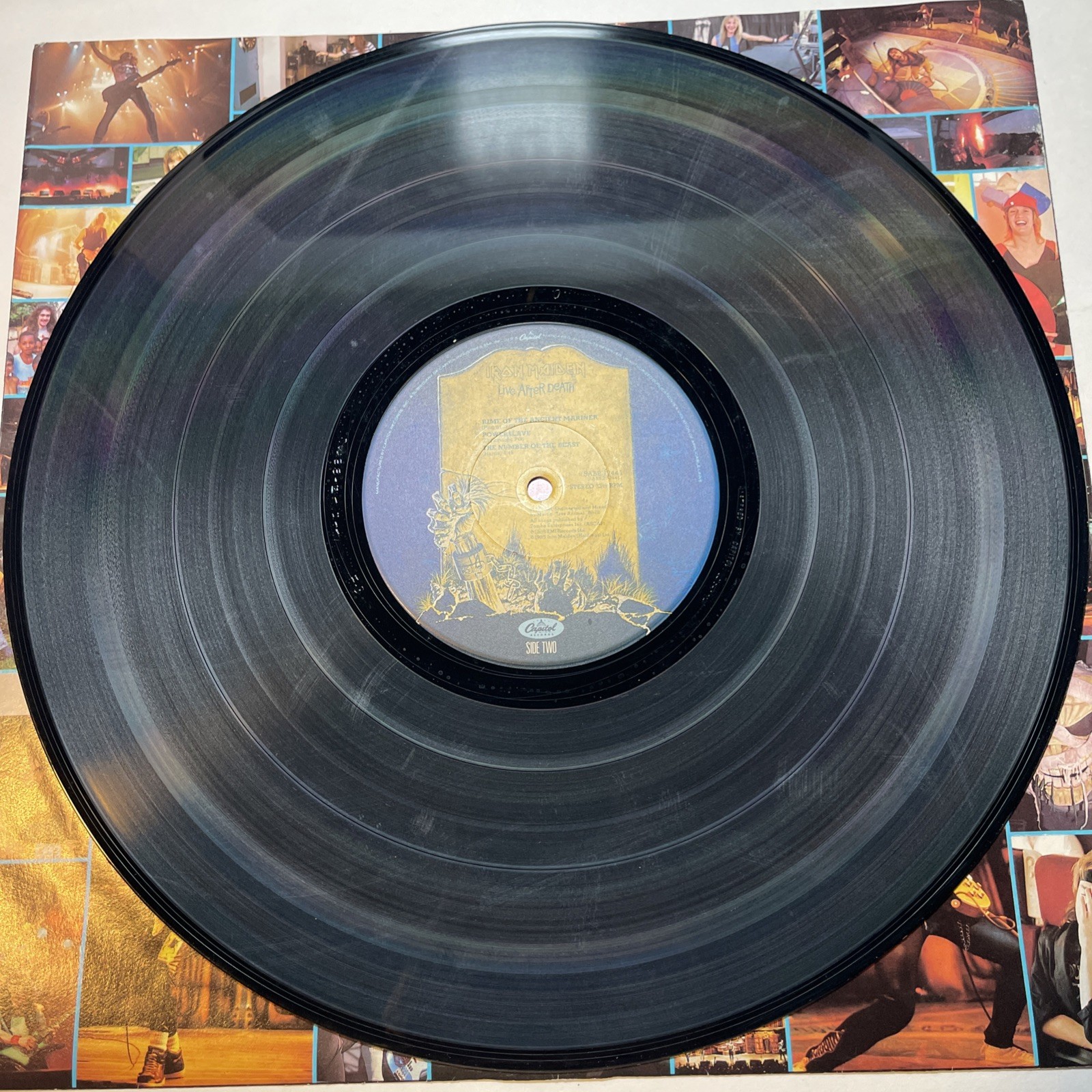 Iron Maiden – Live After Death – FAST SHIPPING – Rare 1985 2x Vinyl Lp