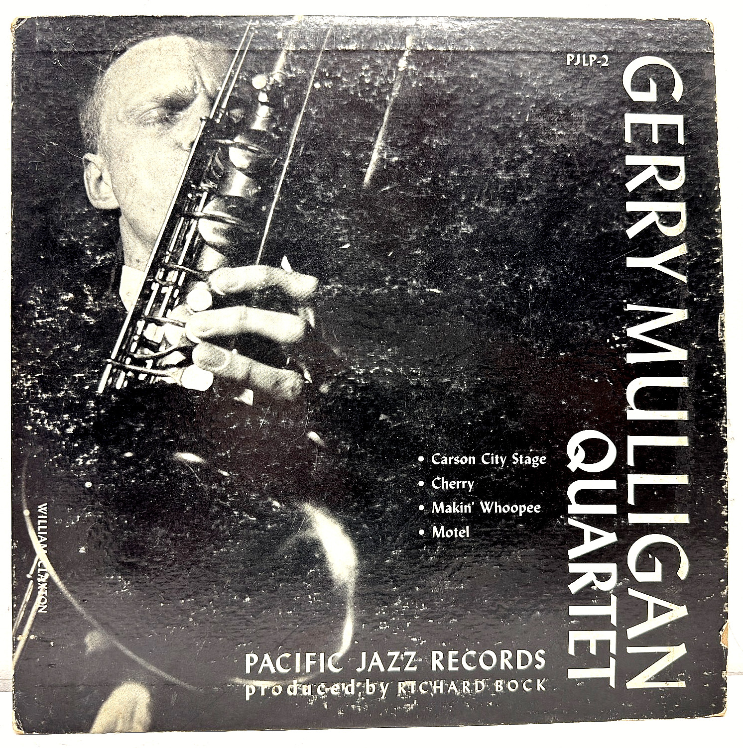 Lee Konitz Plays with Gerry Mulligan Quartet Pacific Jazz PJLP-2 LP VG/VG+ 10″