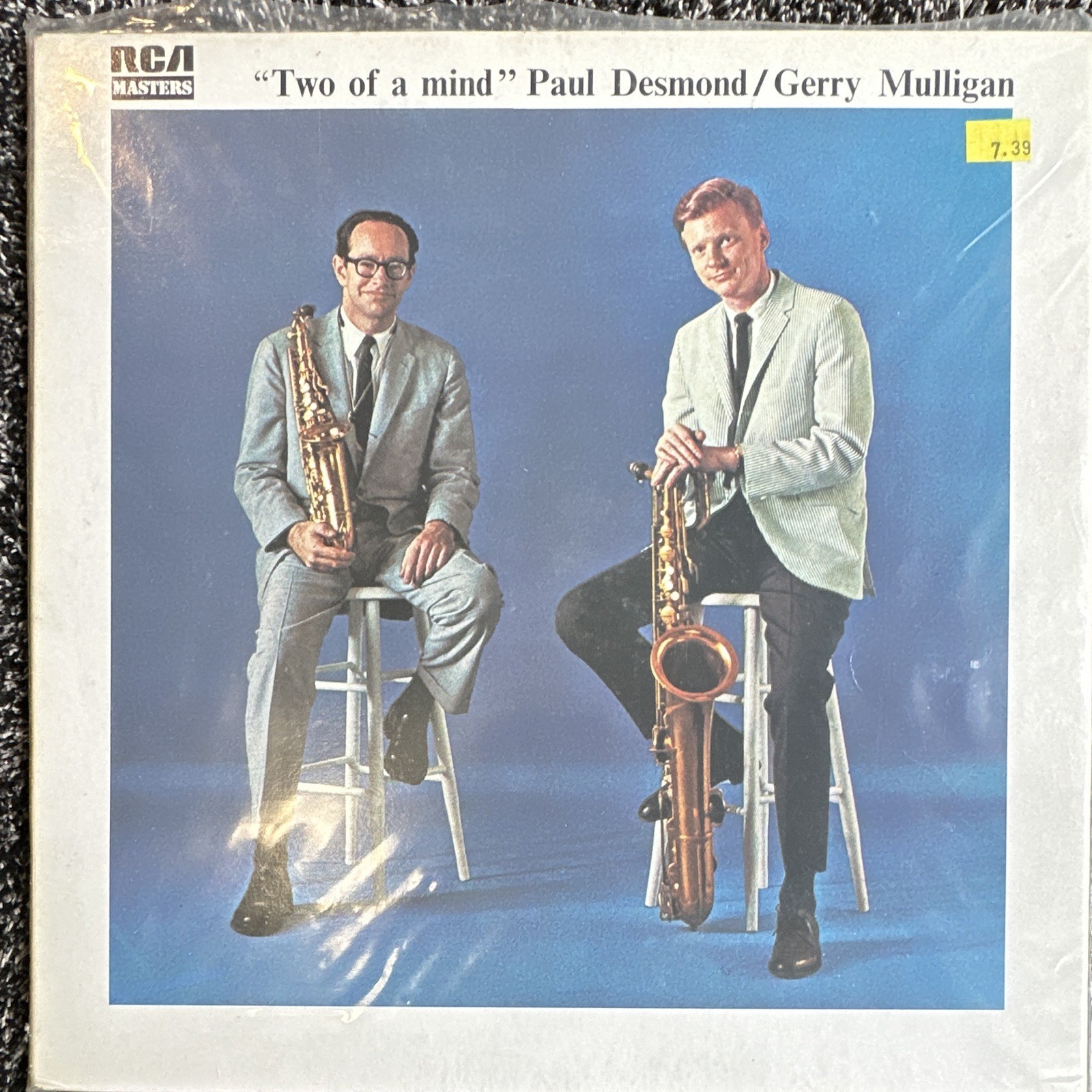 RCA Masters – Two of a Mind, Paul Desmond / Gerry Mulligan 12″ Jazz Vinyl LP