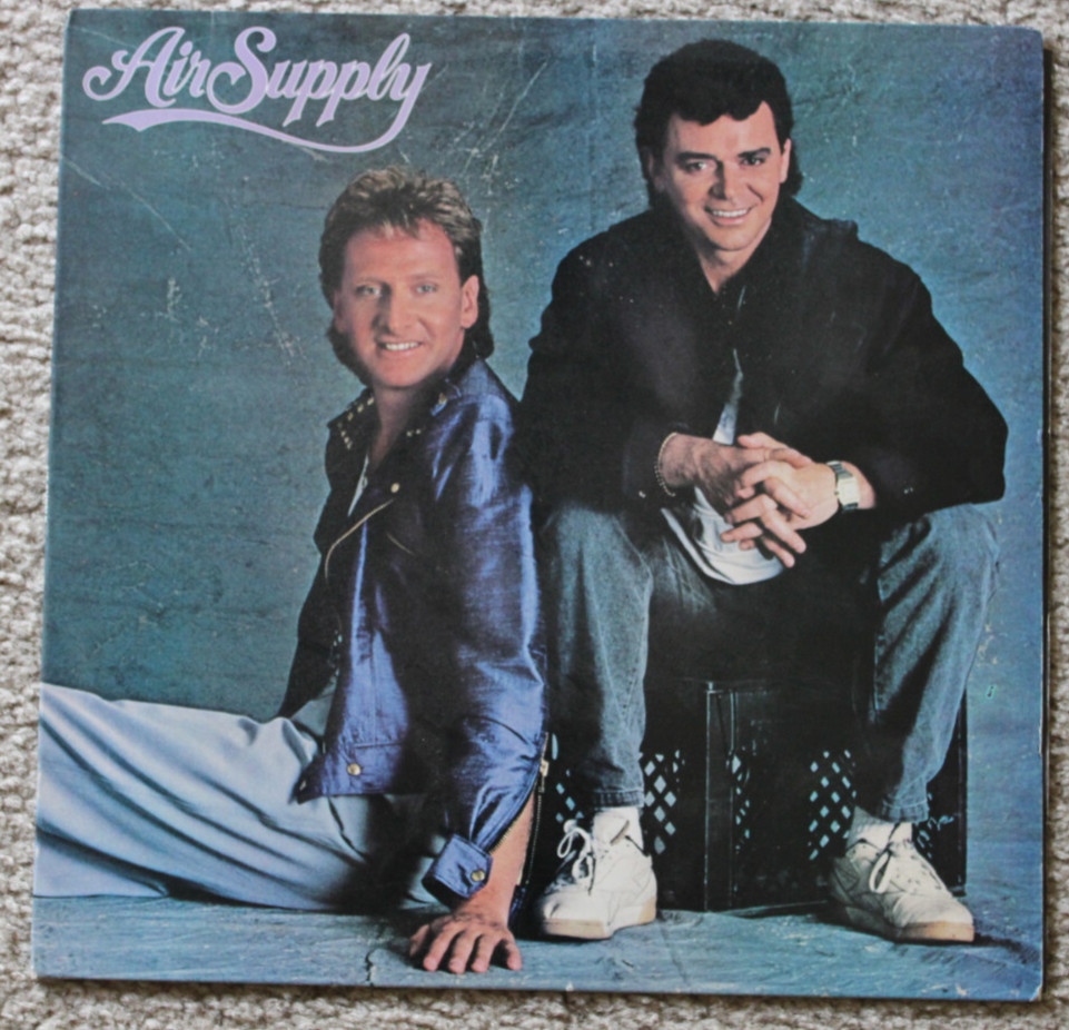 Sealed Air Supply self-titled LP Vinyl Record 1985 Vintage AL B-8283.