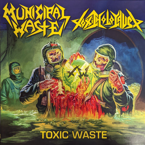 Municipal Waste / Toxic Holocaust Toxic Waste 12″ EP – Colored Vinyl NEW Record