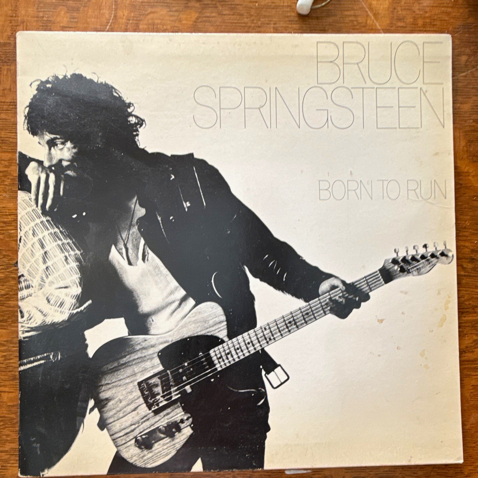Bruce Springsteen Born to Run Vinyl LP Record, Columbia Label Rock