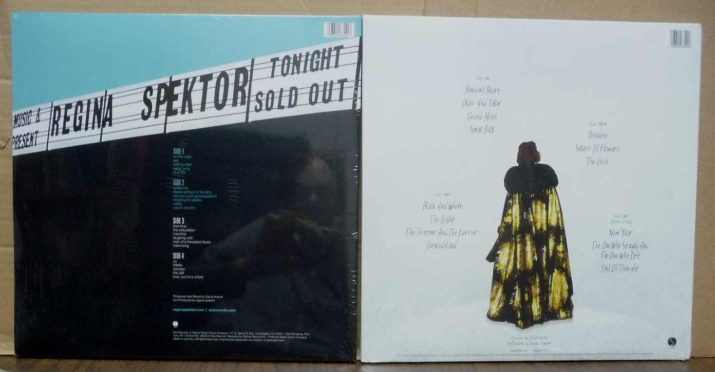 REGINA SPEKTOR Live In London & Remember Us To Life (4-LP Colored Vinyl) SEALED