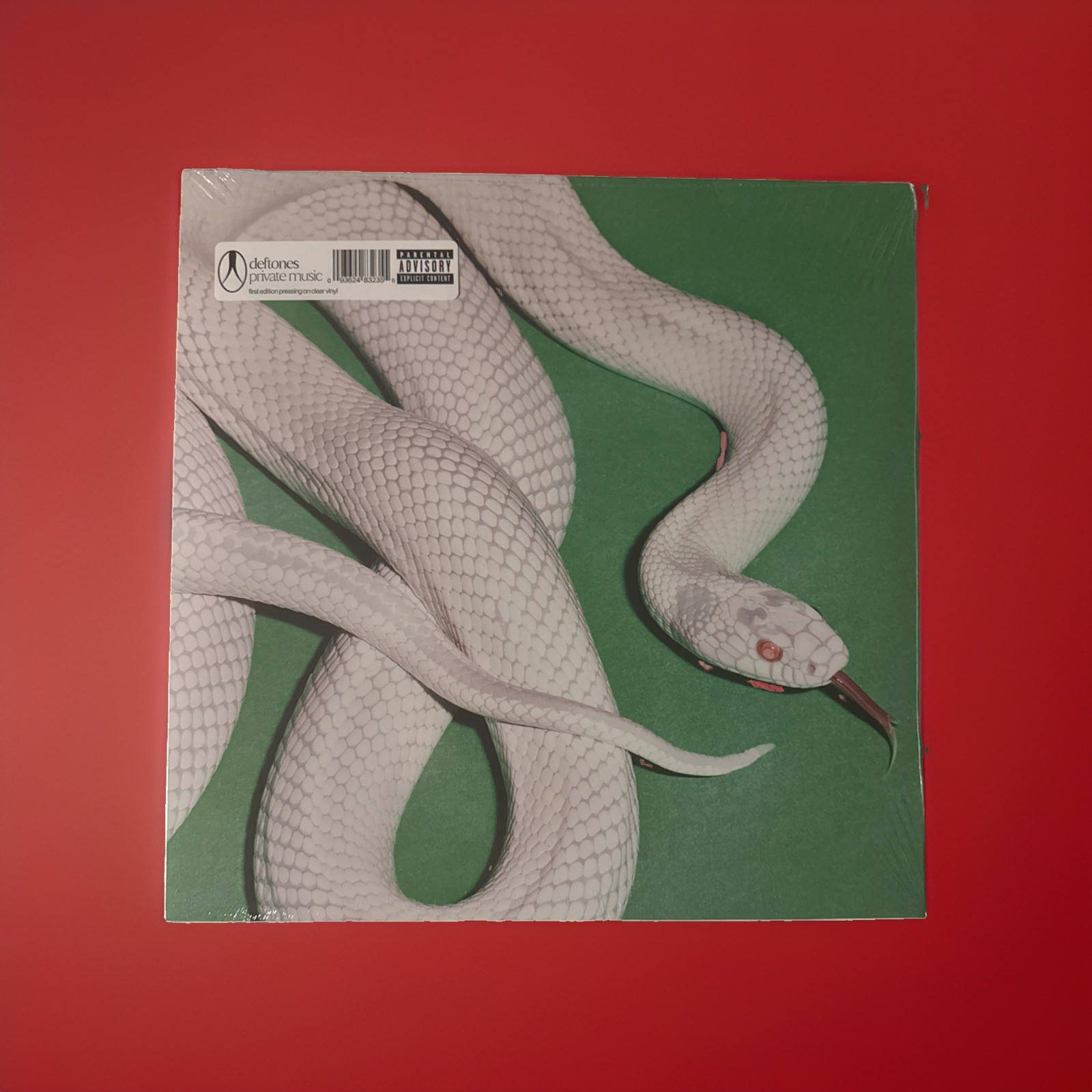 Deftones Private Music 2025 Limited Clear Vinyl LP First Edition Green Cover