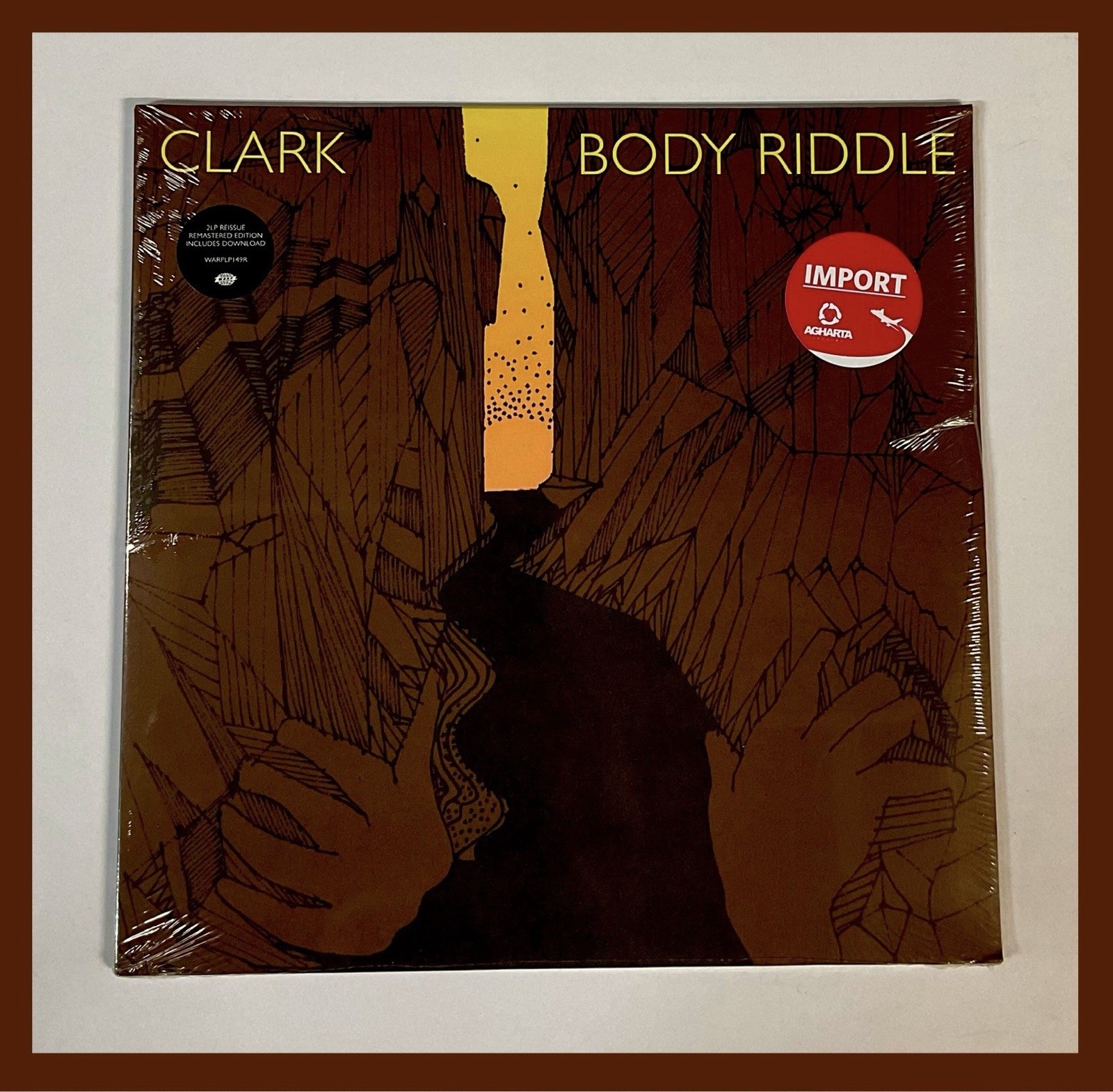 Clark – Body Riddle 2xLP On Vinyl Electronic/IDM/ Abstract Warp Records