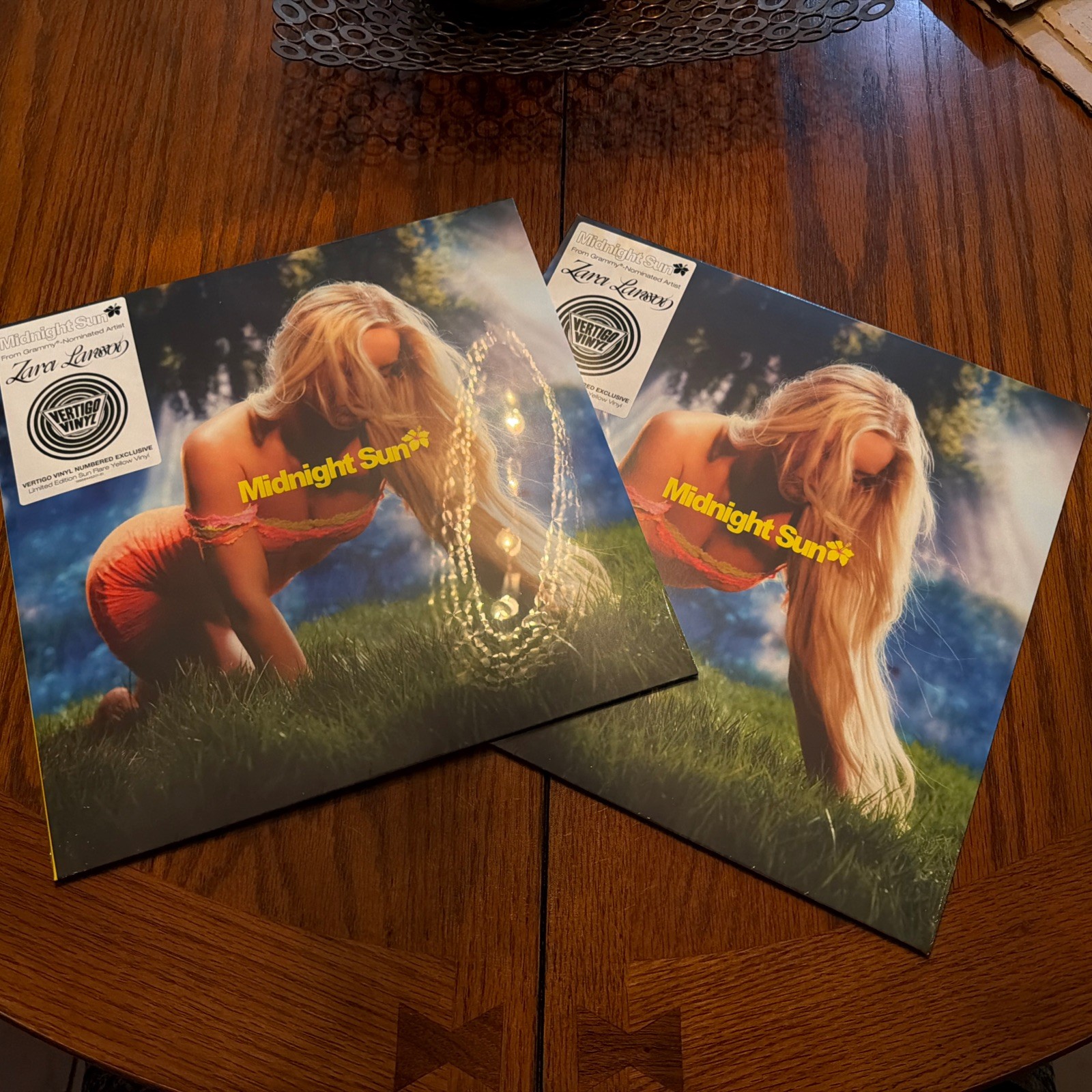 Zara Larsson – Midnight Sun Yellow Marble VV Vertigo Exclusive Vinyl LP /3000 X2