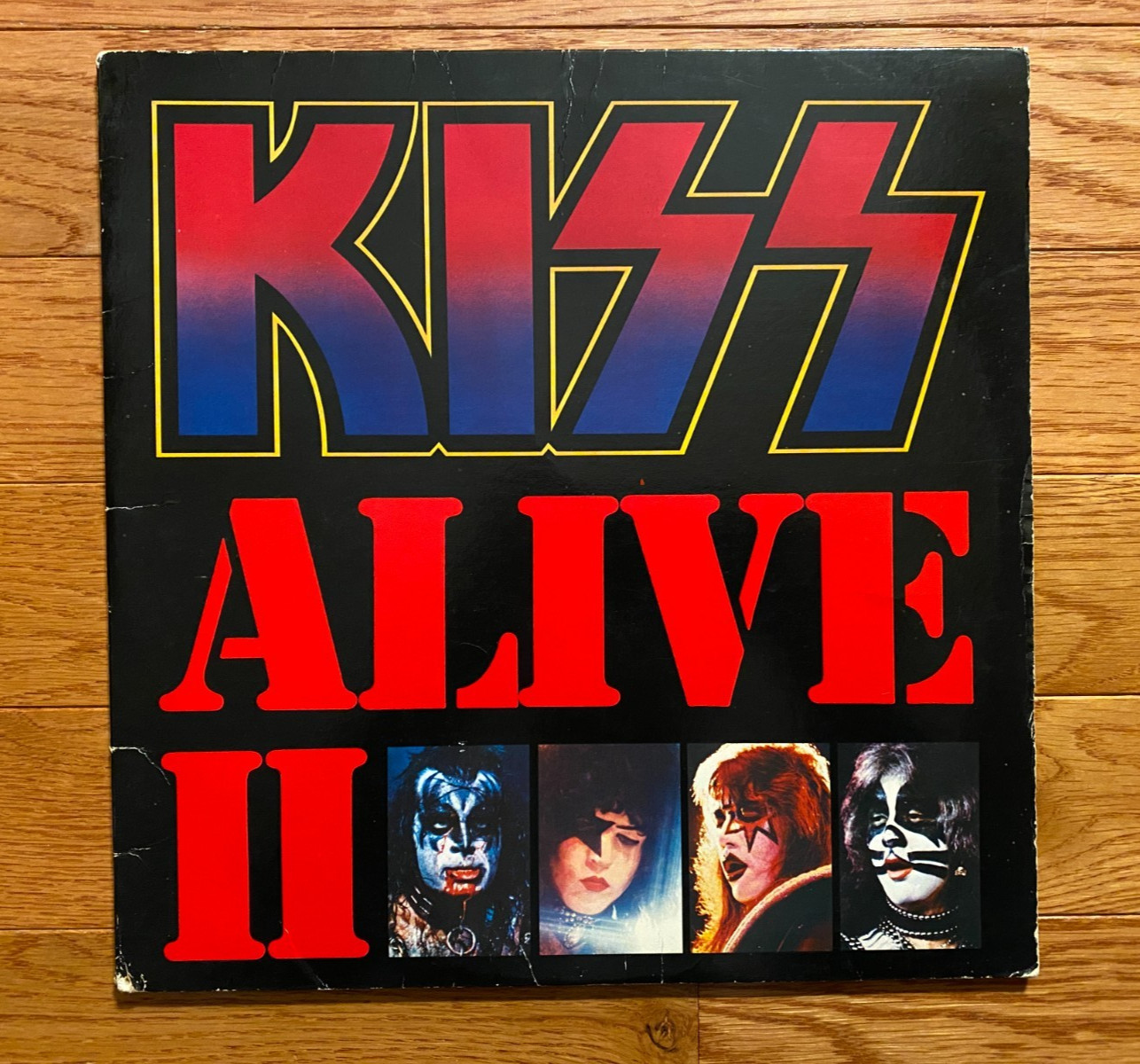 Kiss – Alive II 2-LP Casablanca NBLP 7076-2 1977 1st Pressing w/ Inner Sleeves