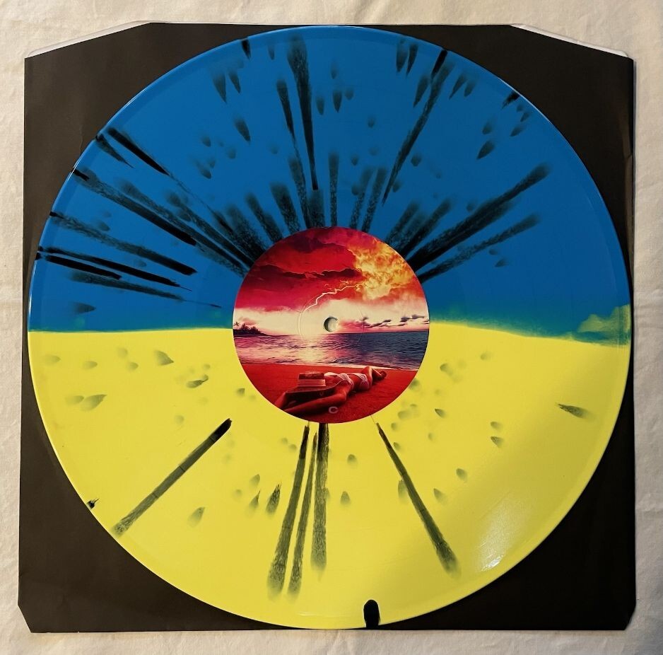 Nita Strauss-The Call Of The Void/Cyan Yellow Split Black Splatter 2LP Only 100