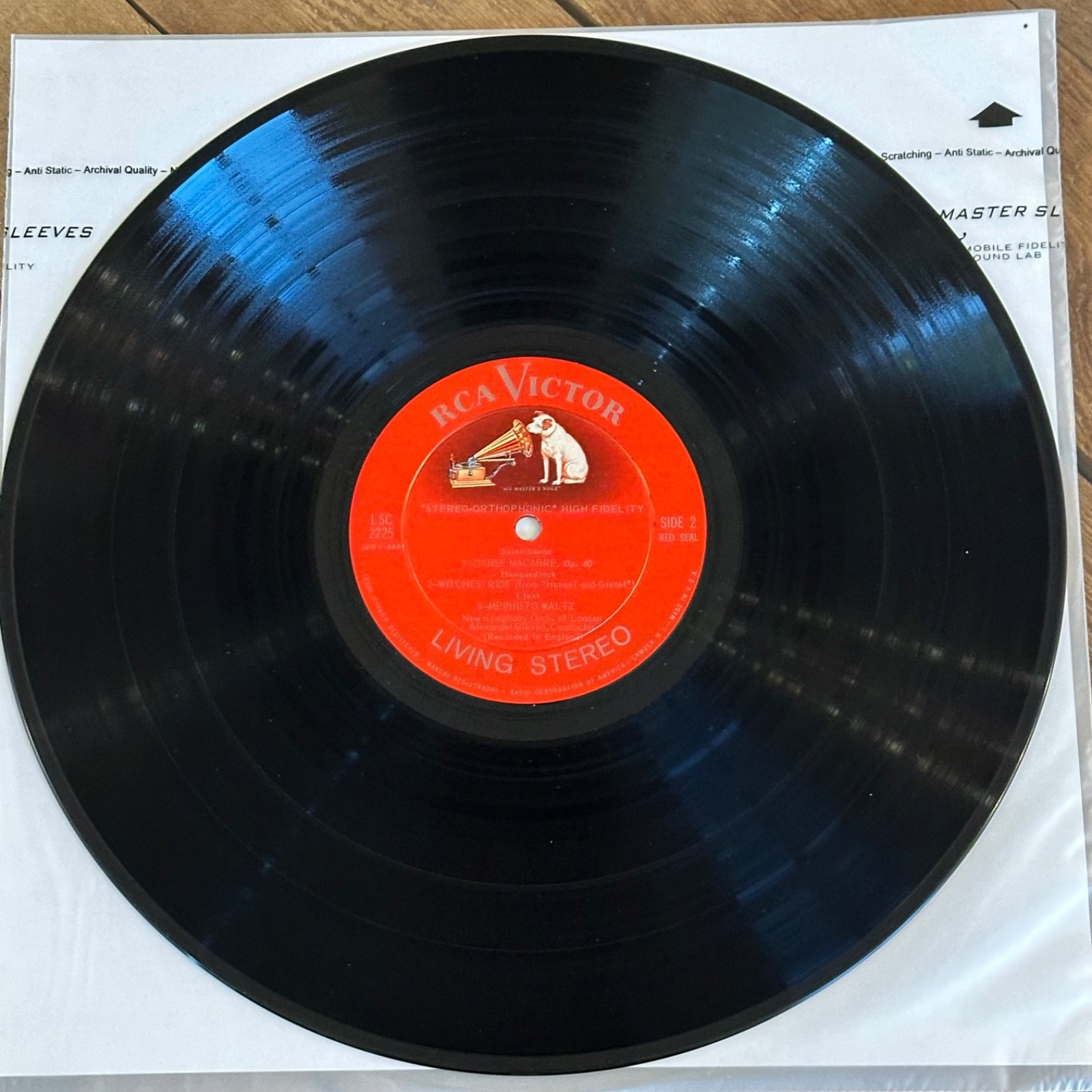 Alexander Gibson NM! ED1 1s/1s DG RCA Living Stereo lp Witches Brew TAS