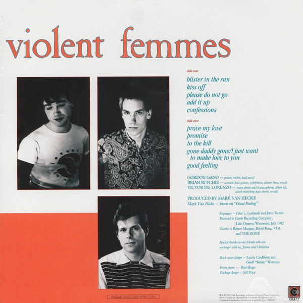 Violent Femmes – Violent Femmes (LP) (Mint (M)) – 4216025139